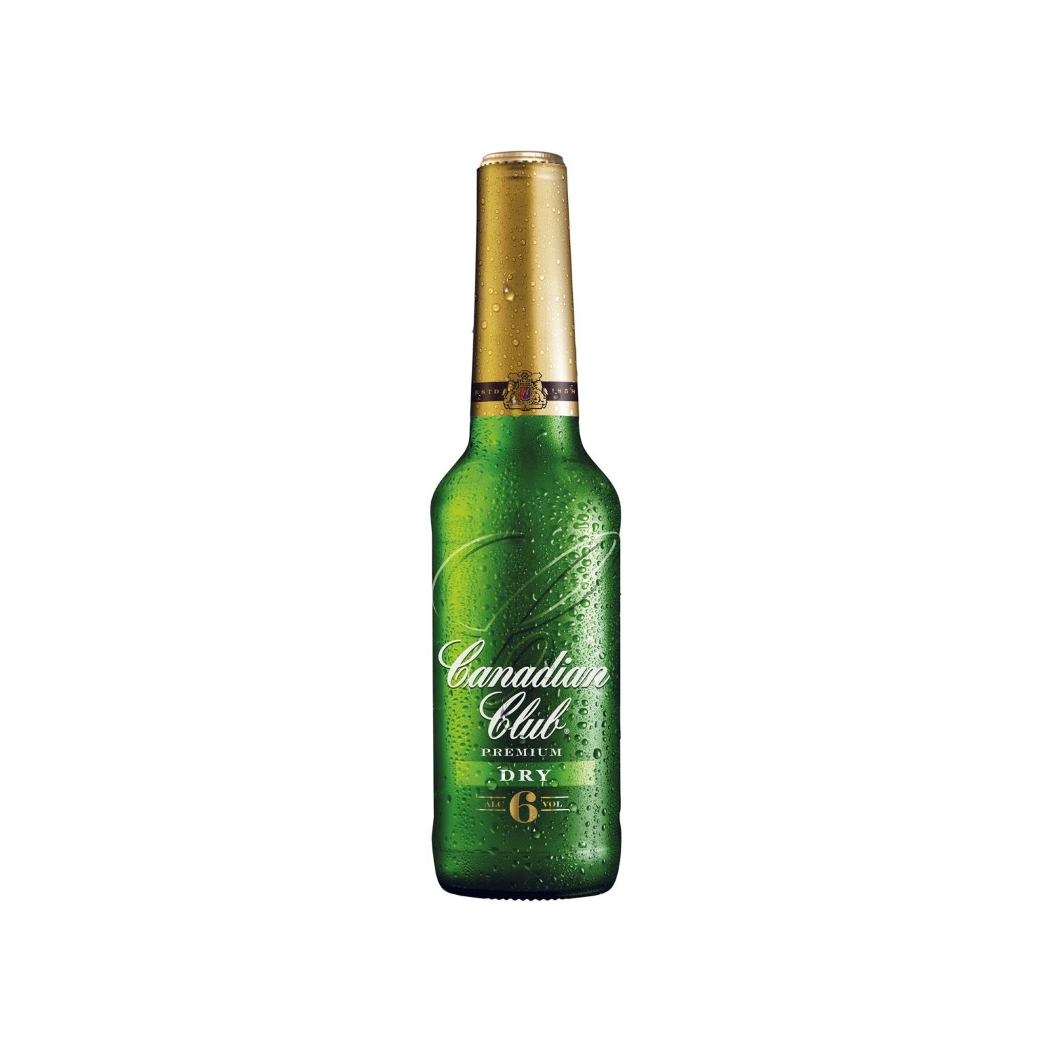 Canadian Club Premium Whisky and Dry Bottle 330mL