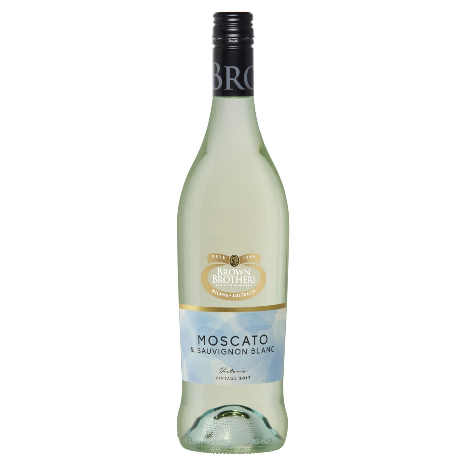 Brown Brothers Moscato Sauvignon Blanc 750mL<br /> <br />Alcohol Volume: 10.00%<br /><br />Pack Format: Bottle<br /><br />Standard Drinks: 4.1</br /><br />Pack Type: Bottle<br /><br />Country of Origin: Australia<br /><br />Region: n/a<br /><br />Vintage: '2018<br />