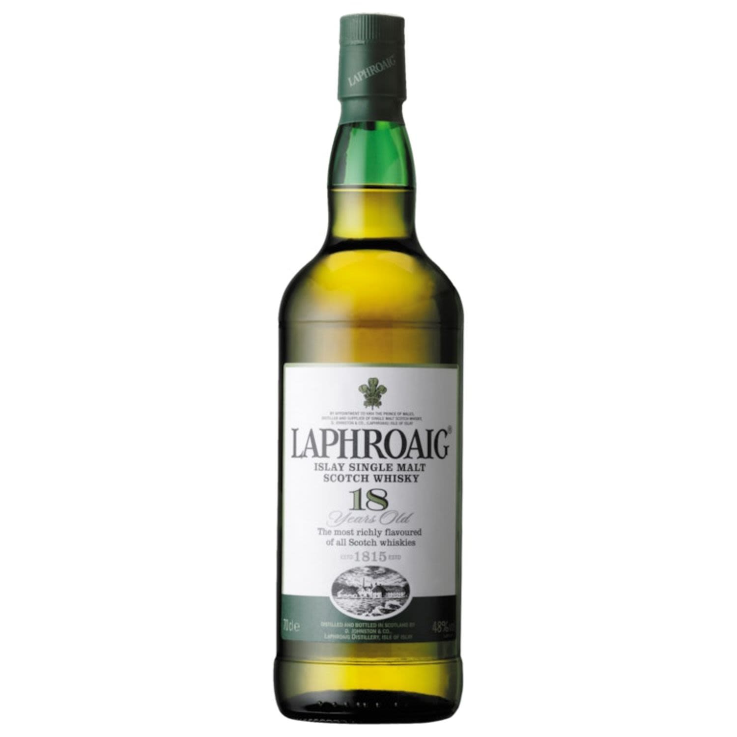 Laphroaig 18 Year Old Scotch Whisky 700mL Bottle