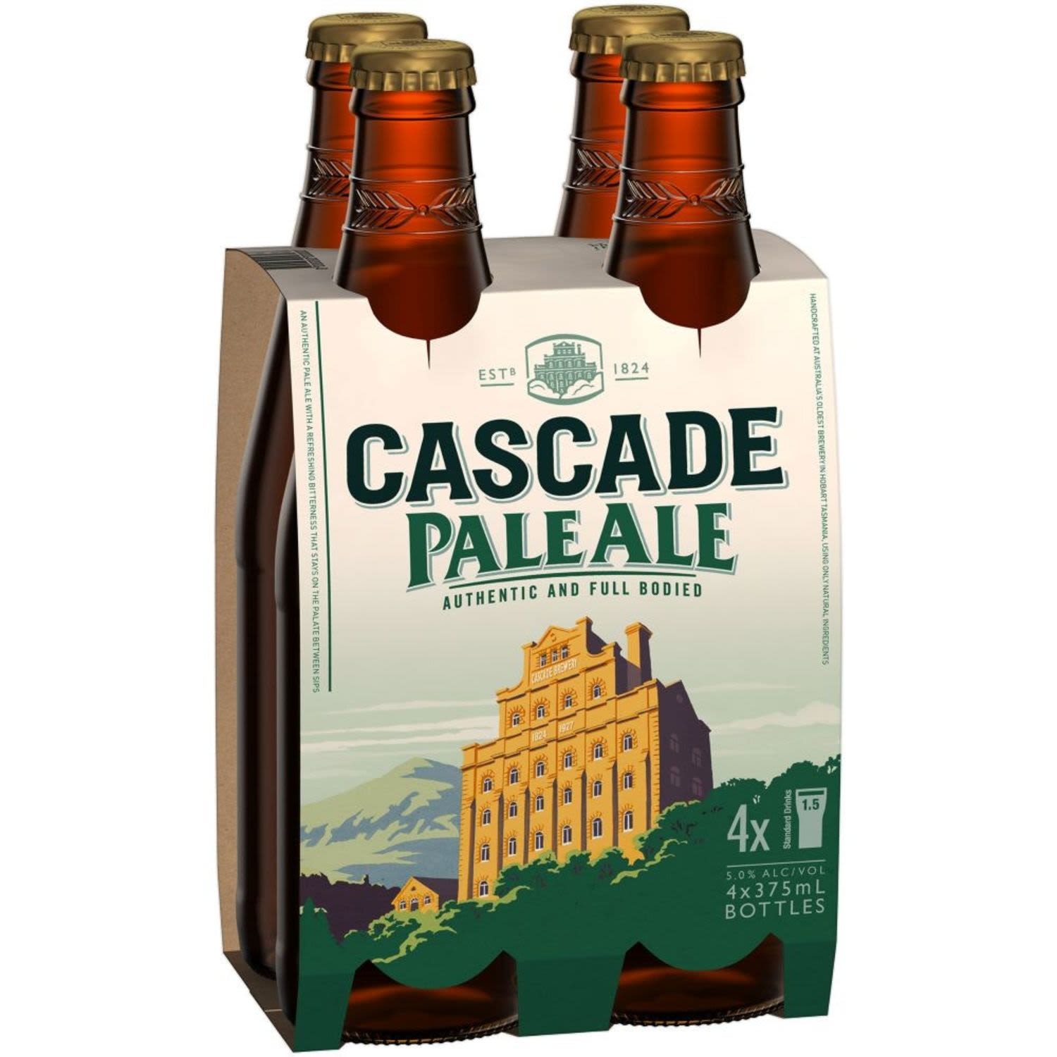 Cascade Pale Ale Bottle 375mL 4 Pack