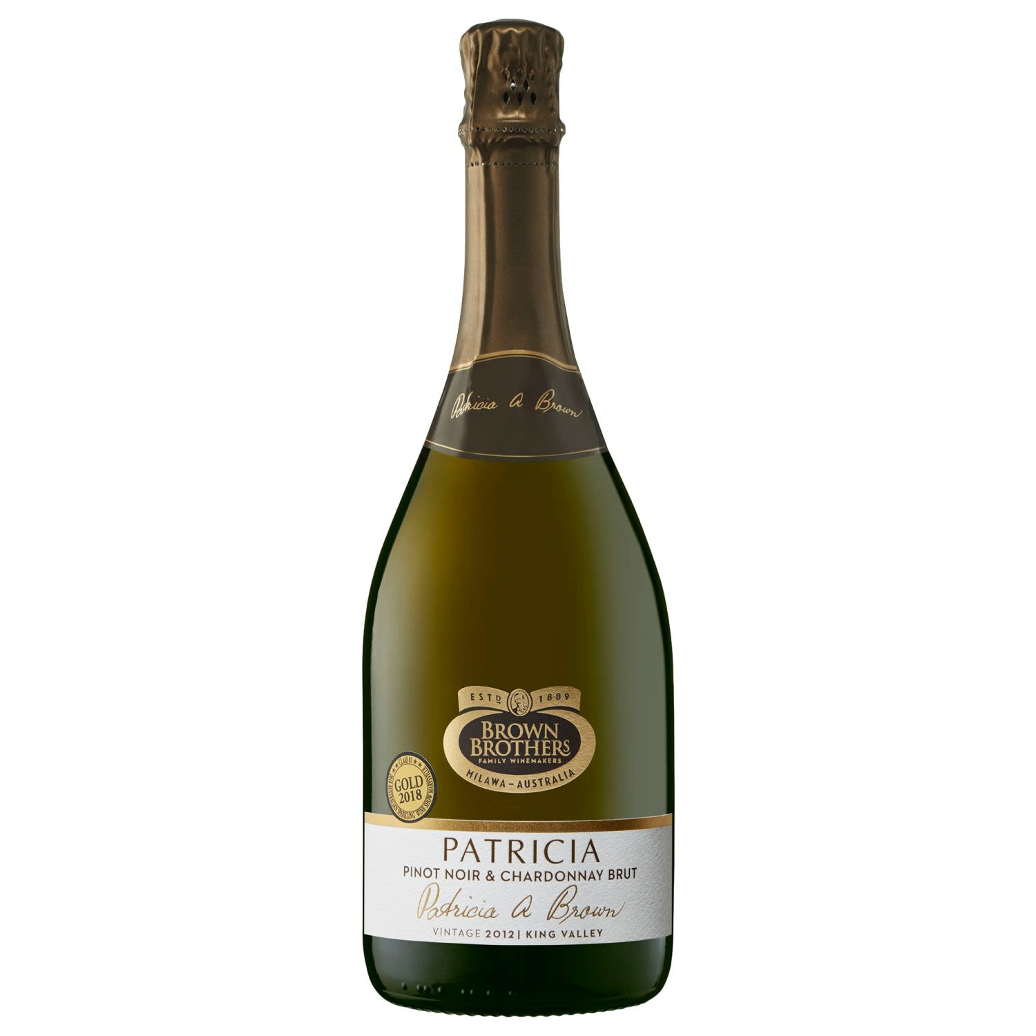 Brown Brothers Patricia Pinot Noir Chardonnay Brut 750mL Bottle