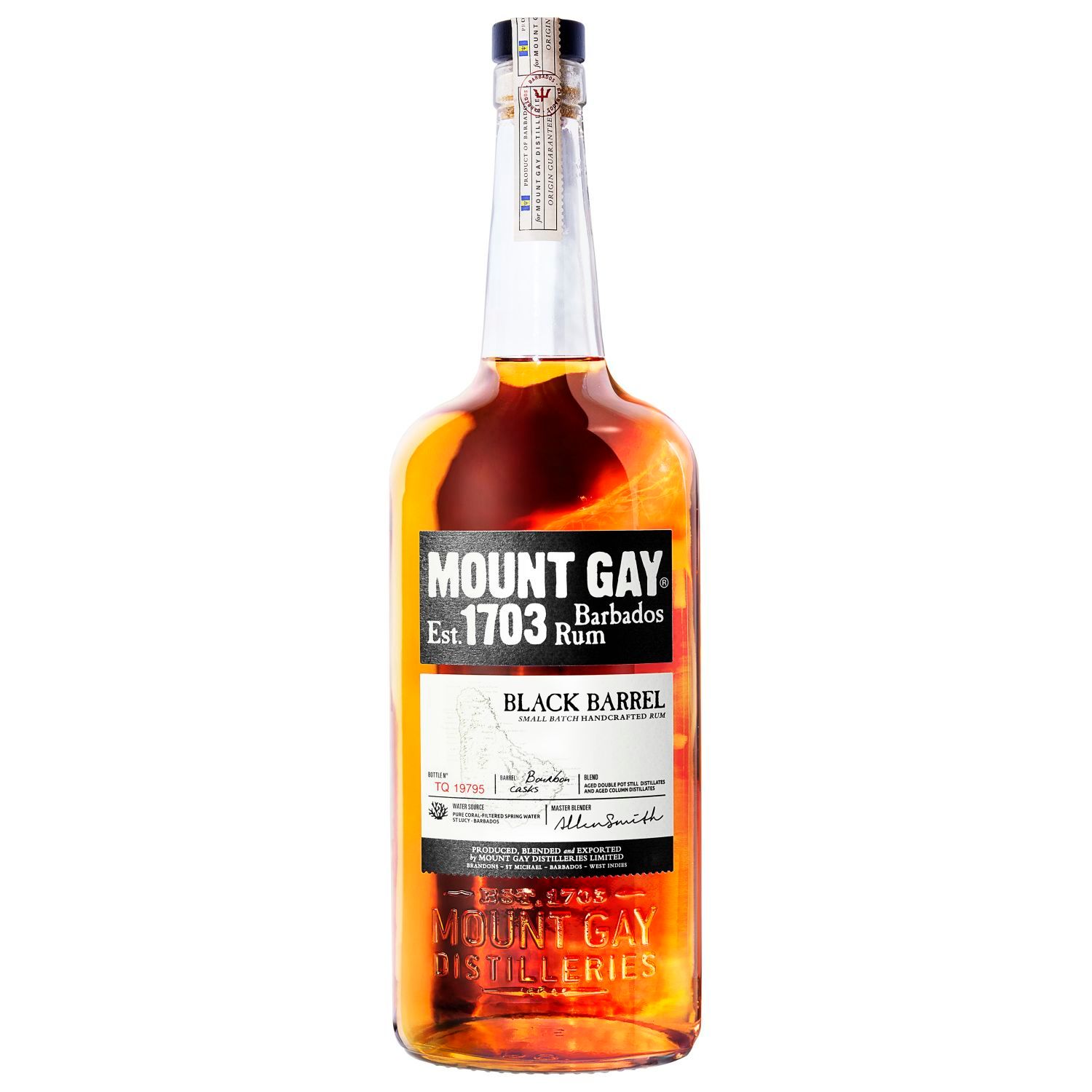 Mount Gay Black Barrel Rum 700mL Bottle