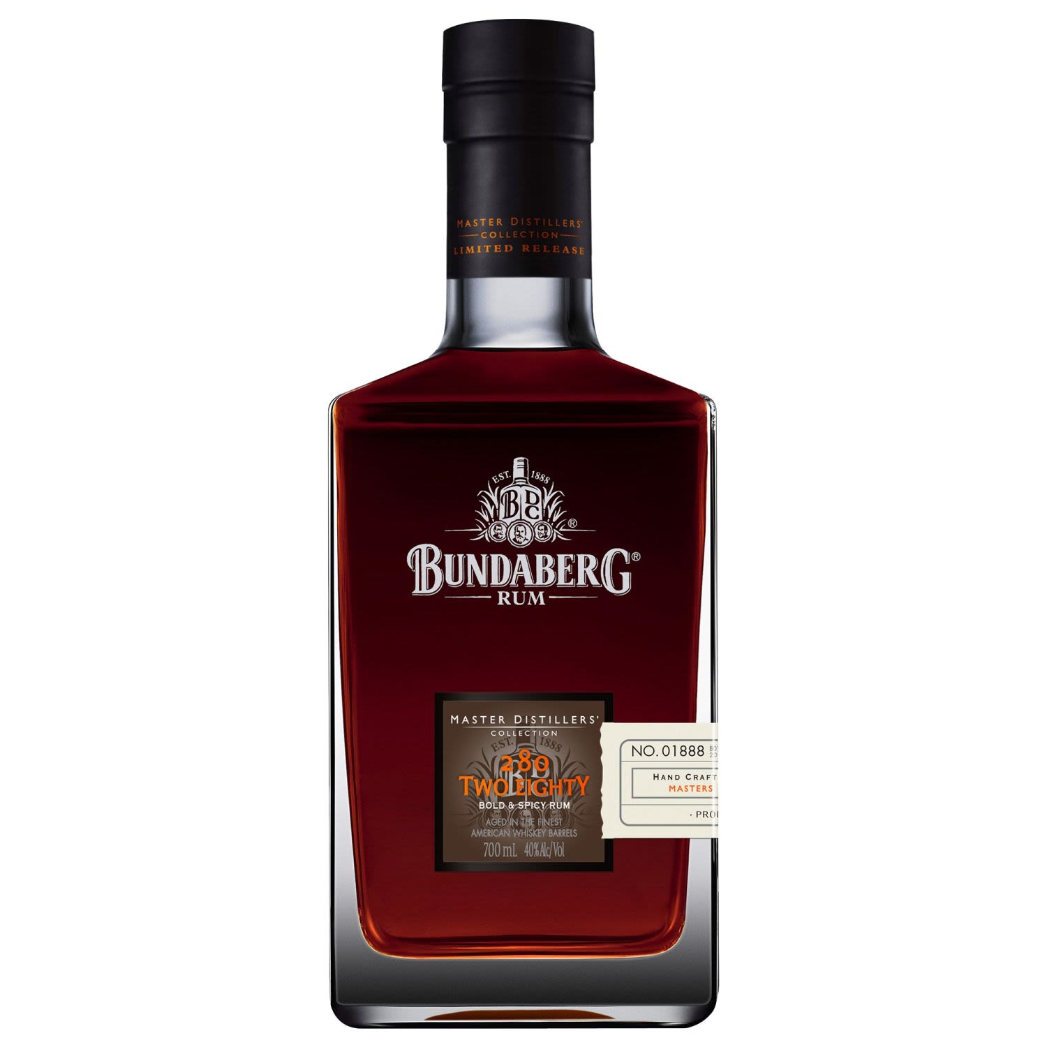 Bundaberg Master Distillers 280 Rum 700mL Bottle