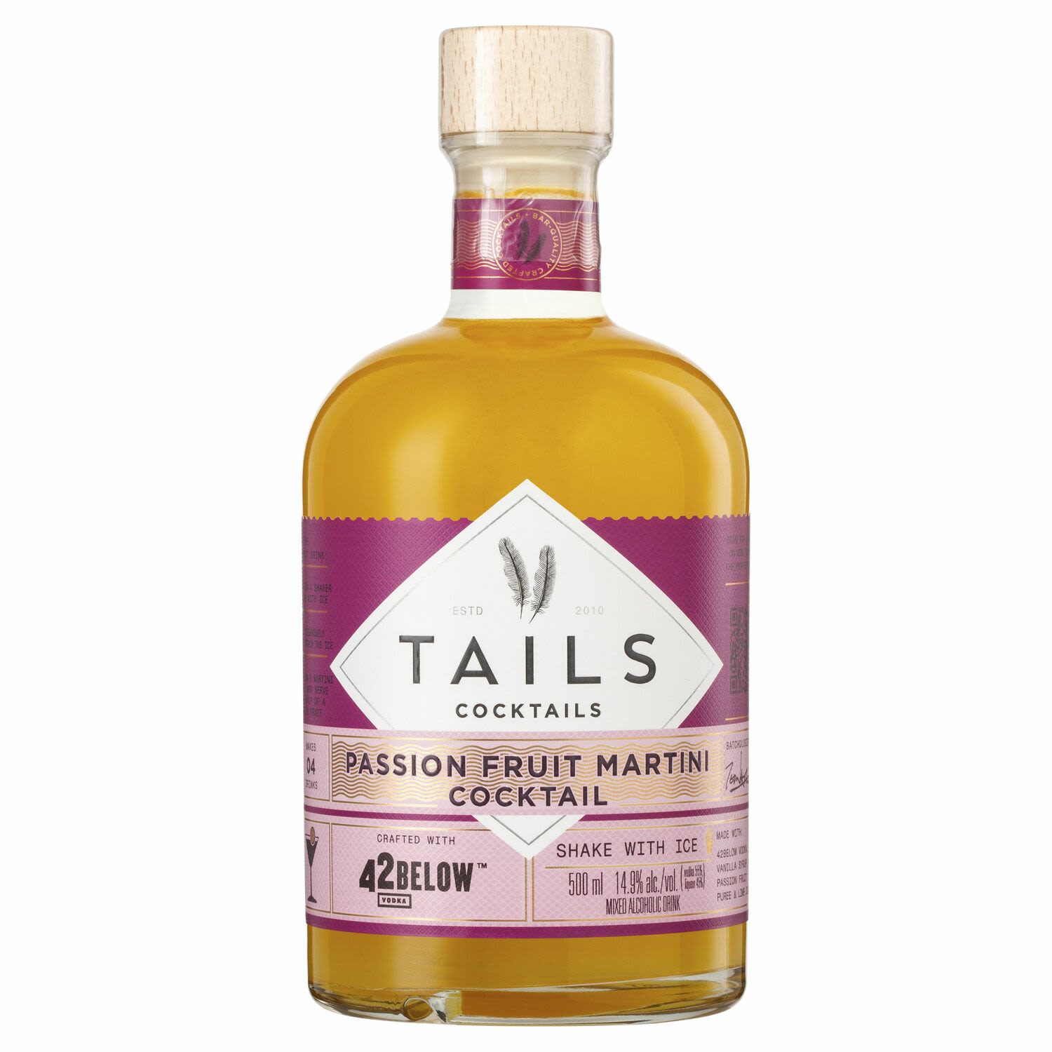 Tails Cocktails Passionfruit Martini 500mL Bottle