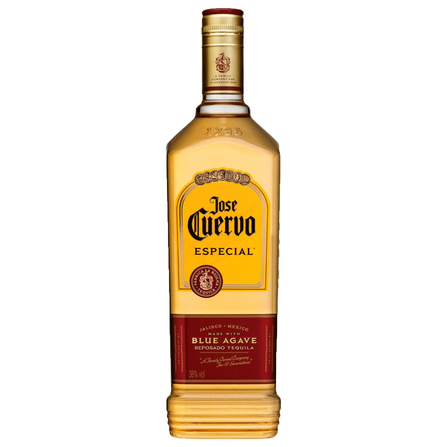 Jose Cuervo Especial Reposado Tequila 1L<br /> <br />Alcohol Volume: 38.00%<br /><br />Pack Format: Bottle<br /><br />Standard Drinks: 30</br /><br />Pack Type: Bottle<br />