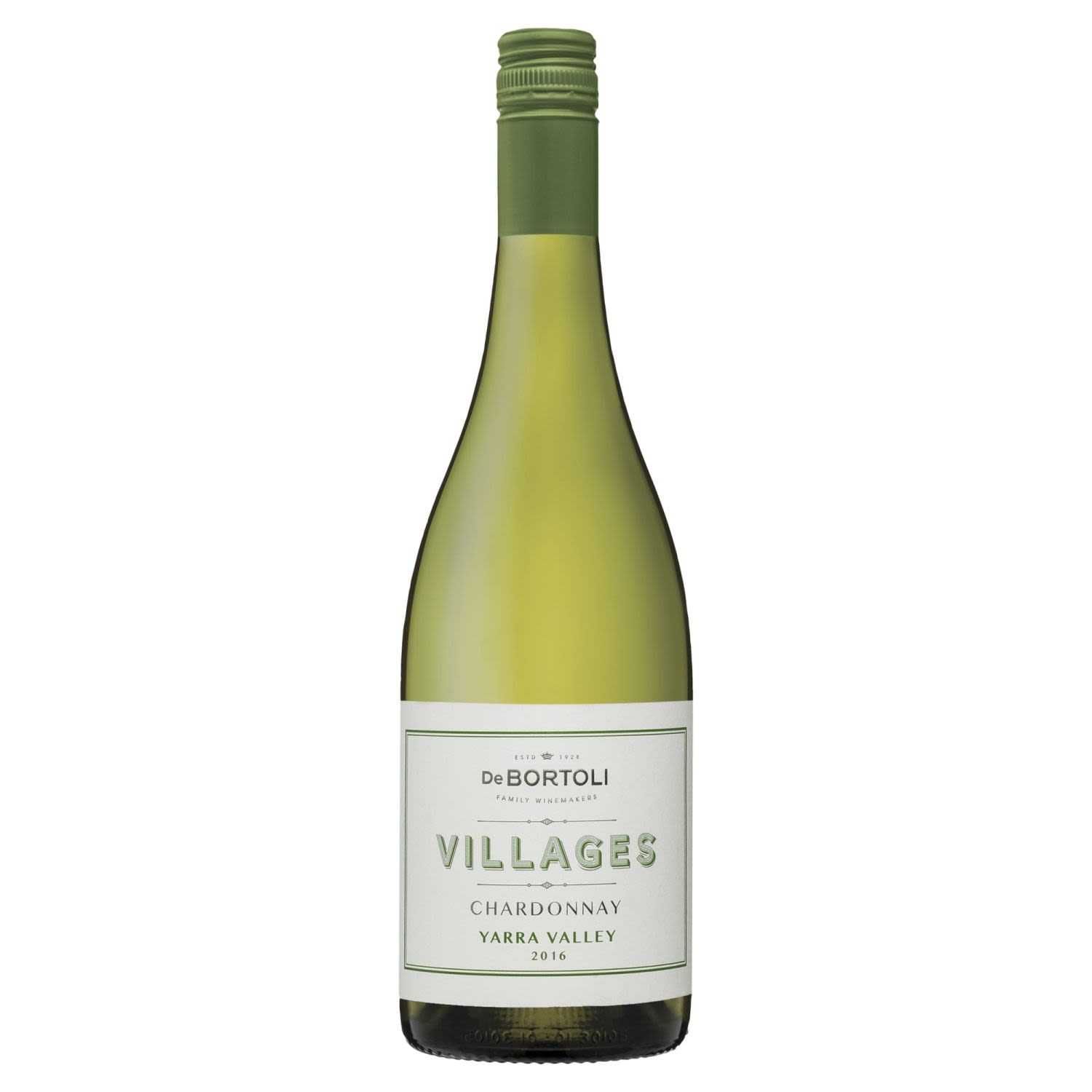 De Bortoli Villages Yarra Valley Chardonnay<br /> <br />Alcohol Volume: 12.50%<br /><br />Pack Format: Bottle<br /><br />Standard Drinks: 7.4</br /><br />Pack Type: Bottle<br /><br />Country of Origin: Australia<br /><br />Region: Yarra Valley<br /><br />Vintage: '2016<br />