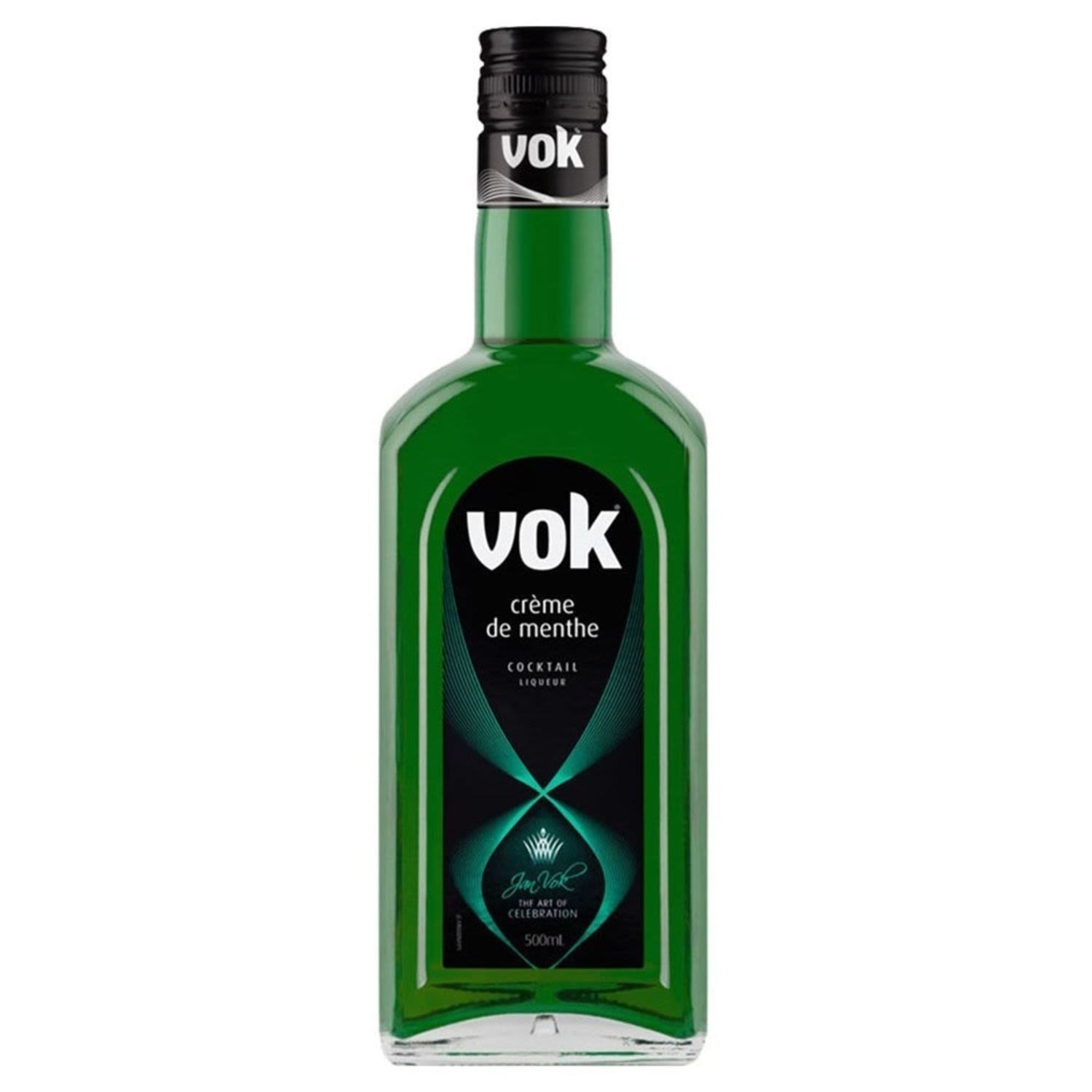 Vok Creme De Menthe 500mL Bottle