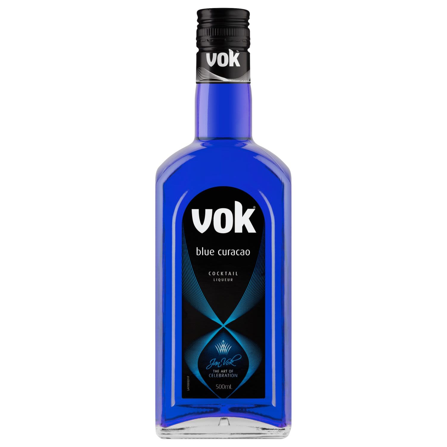 Vok Blue Curacao 500mL Bottle