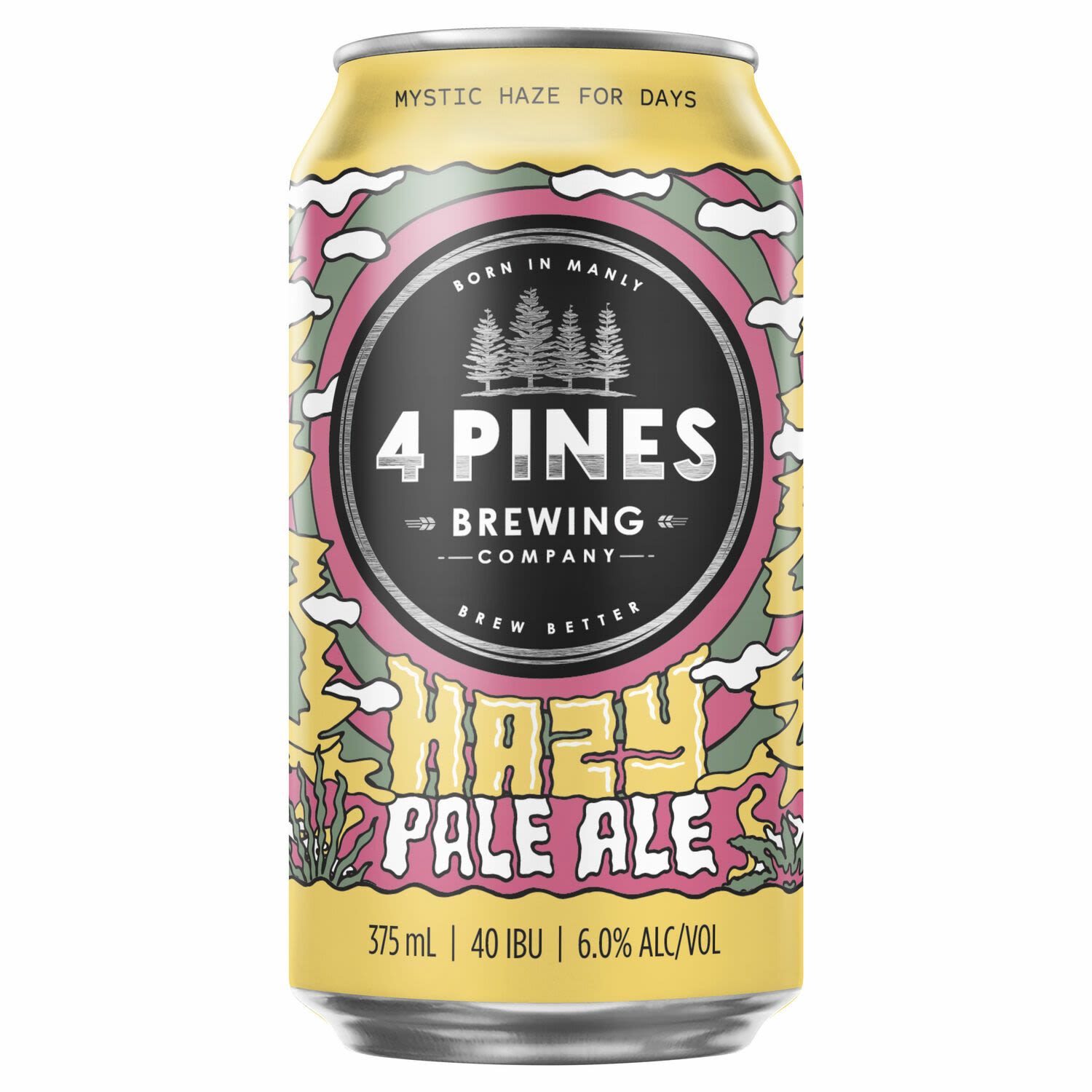 4 Pines Hazy Pale Ale Can 375mL 