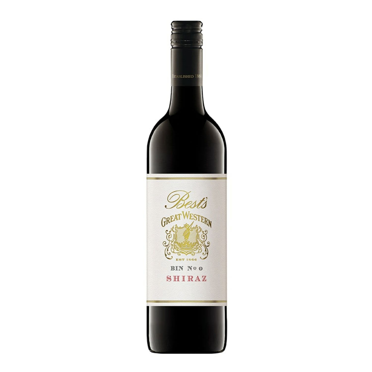 Best's Great Western Bin 0 Shiraz 750mL Bottle