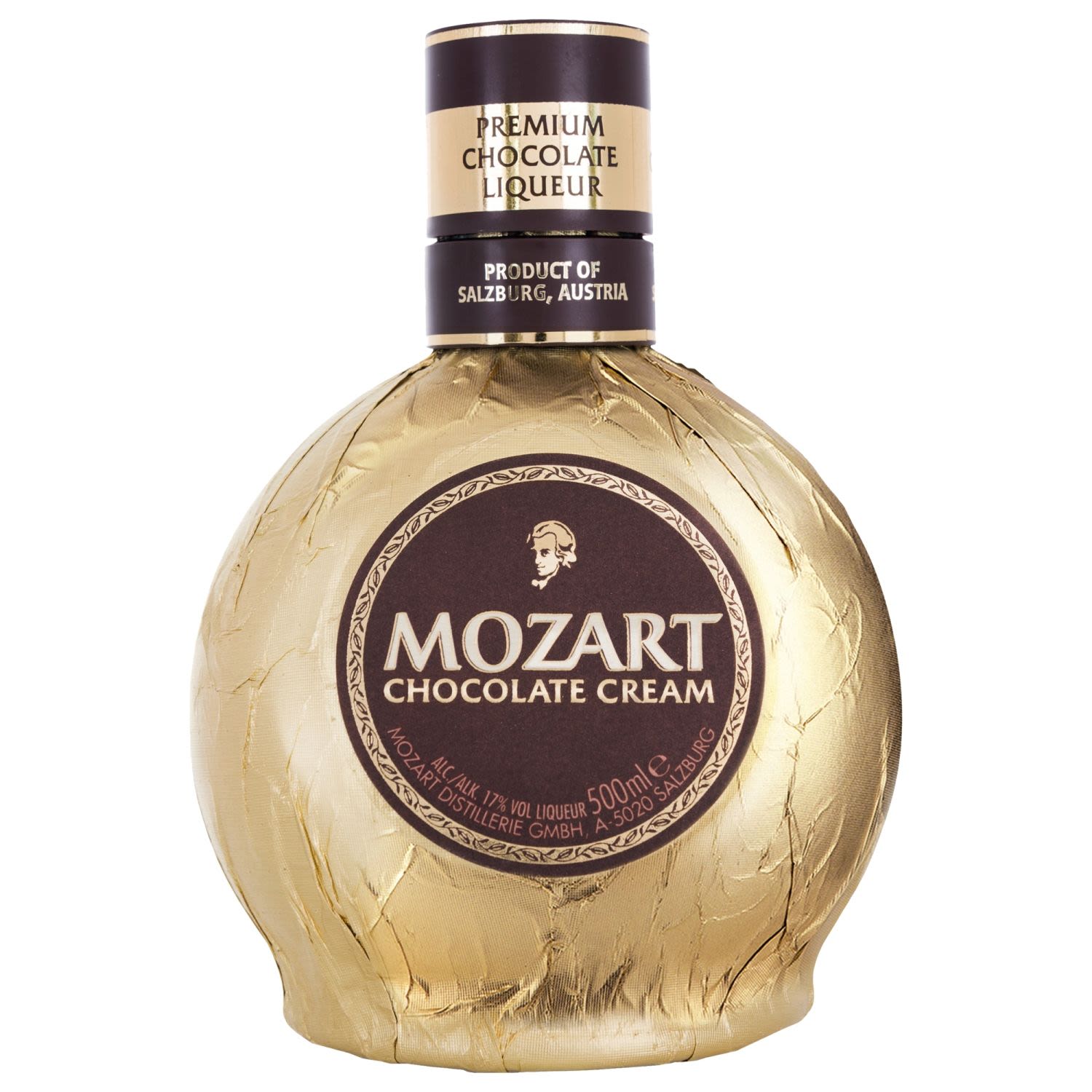 Mozart Liqueur Chocolate Cream 500mL Bottle