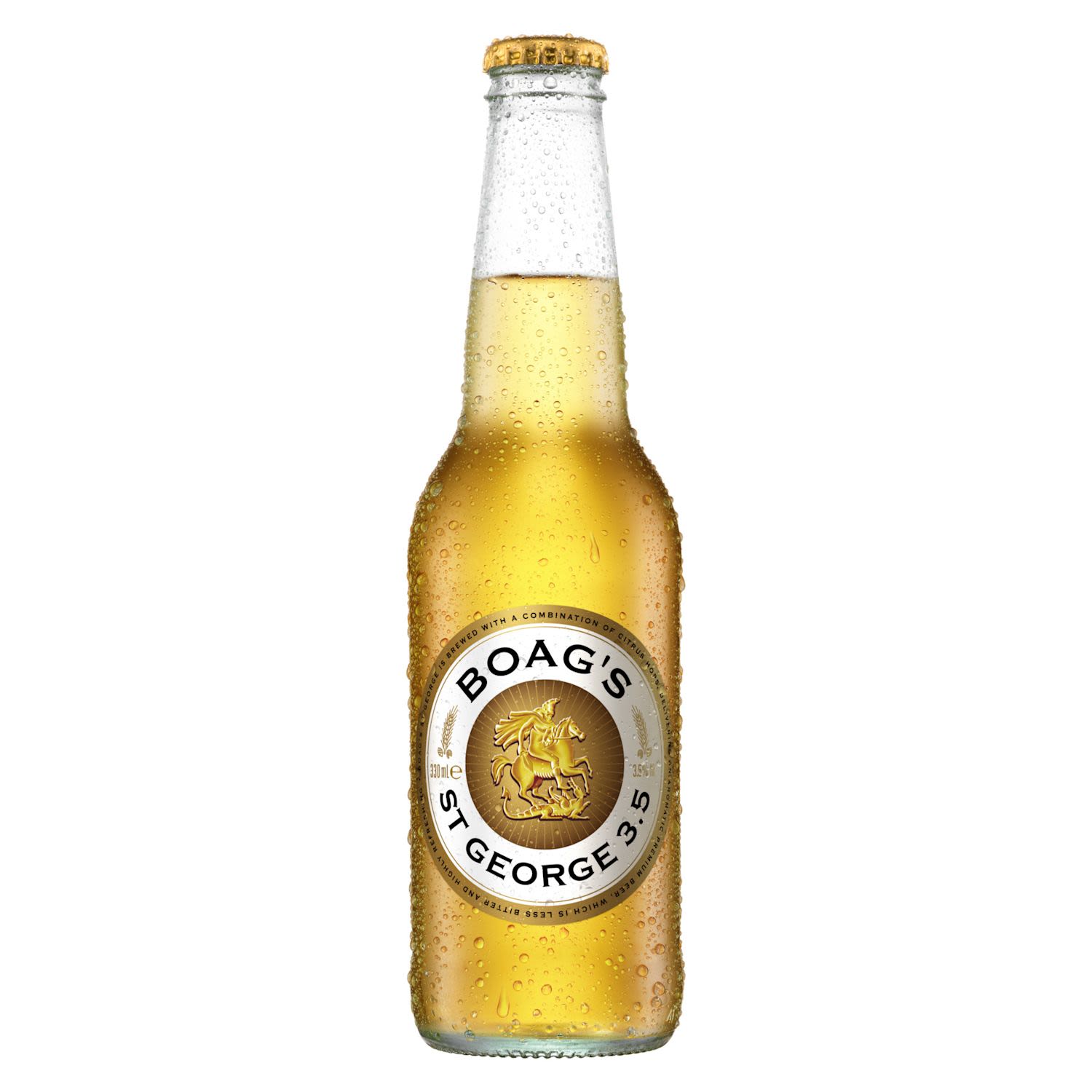 Boags St George Mid Strength Bottle 330mL
