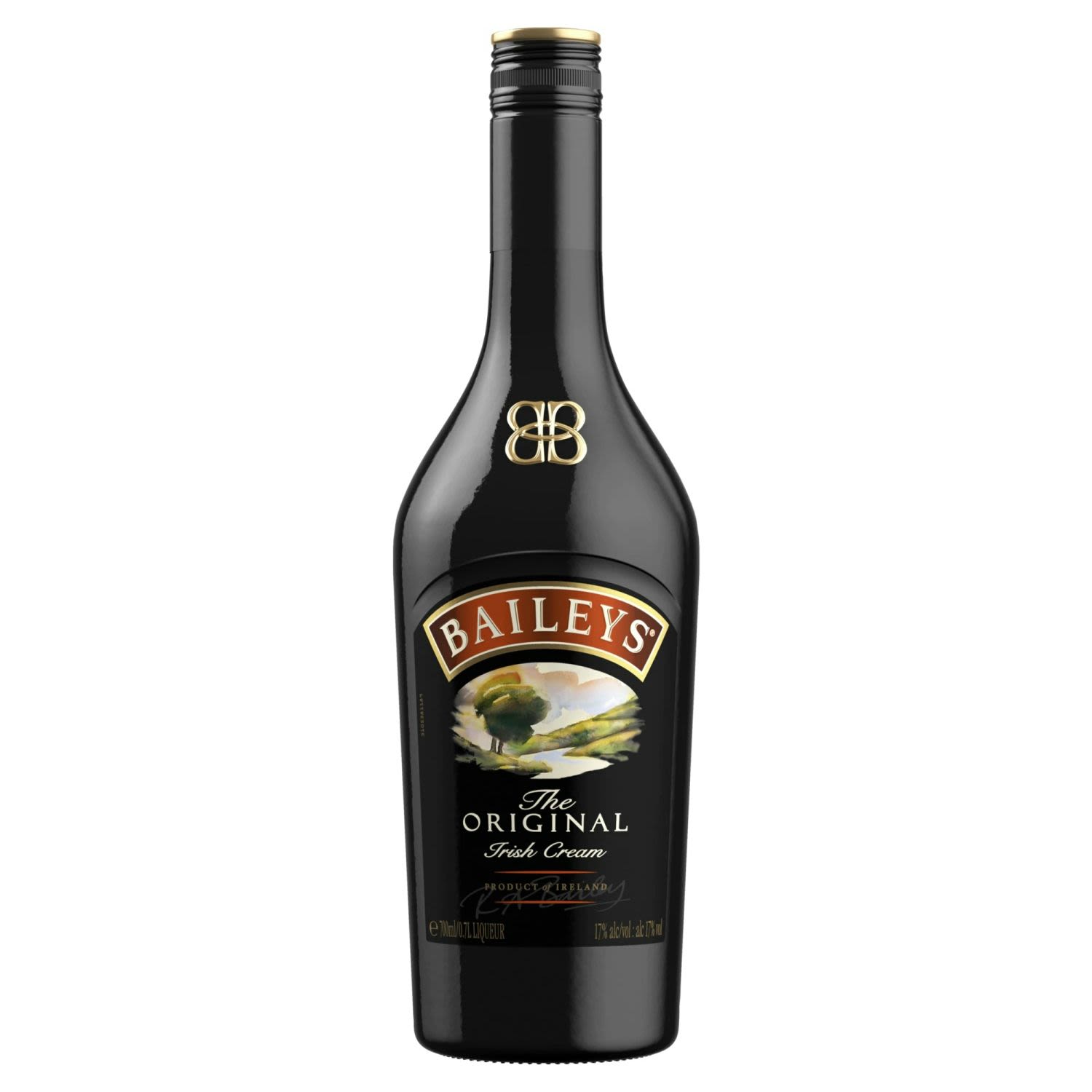 Baileys Irish Cream 700mL<br /> <br />Alcohol Volume: 17.00%<br /><br />Pack Format: Bottle<br /><br />Standard Drinks: 9.4<br /><br />Pack Type: Bottle<br /><br />Country of Origin: Ireland<br />