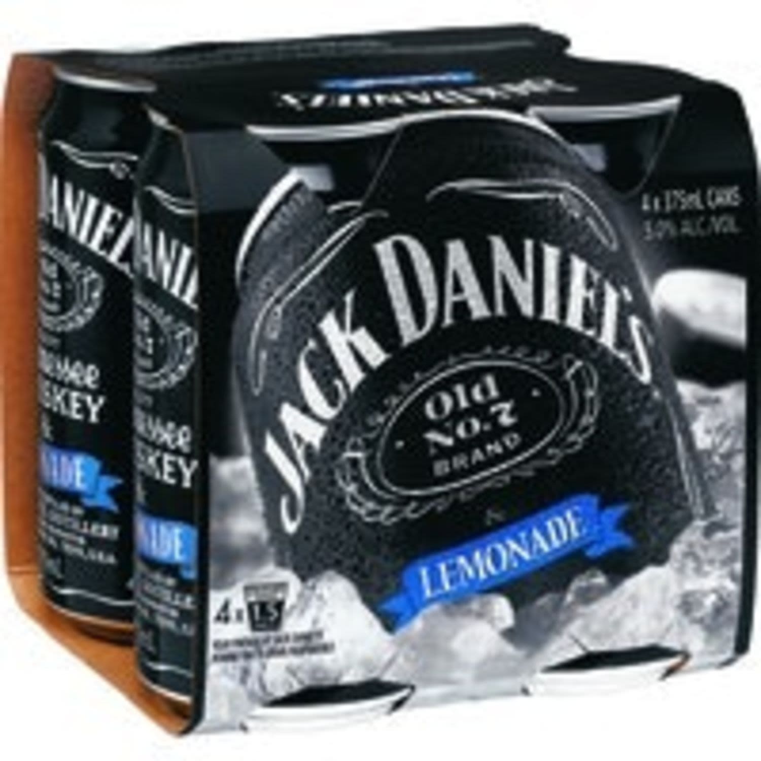 Jack Daniel's & Lemonade Can 375mL 4 Pack