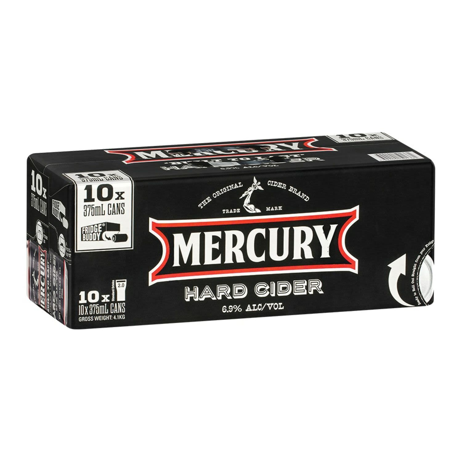 Mercury Hard Cider Can 375mL 10 Pack