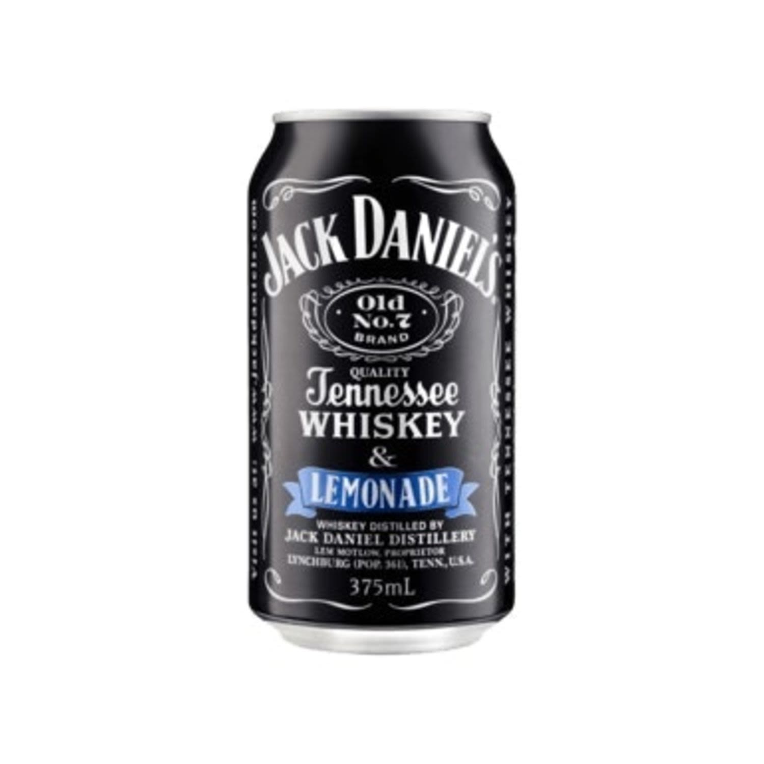 Jack Daniel's & Lemonade Can 375mL 24 Pack
