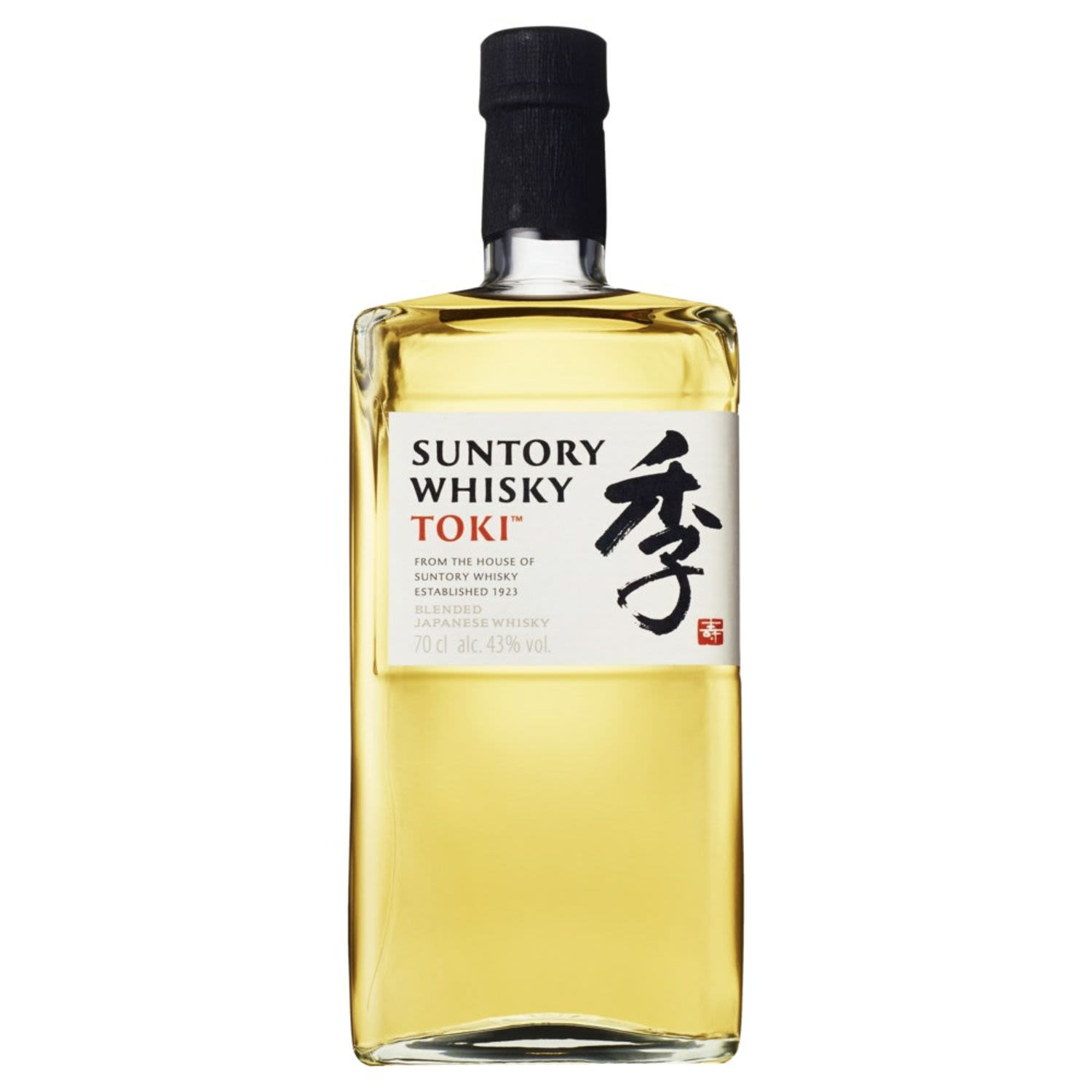 Inspired by that interplay, Suntory Whisky Toki® brings together old and new -the House of Suntory's proud heritage and its innovative spirit- to create blended Japanese whisky that is both ground-breaking and timeless.<br /> <br />Alcohol Volume: 43.00%<br /><br />Pack Format: Bottle<br /><br />Standard Drinks: 23.8<br /><br />Pack Type: Bottle<br /><br />Country of Origin: Japan<br />