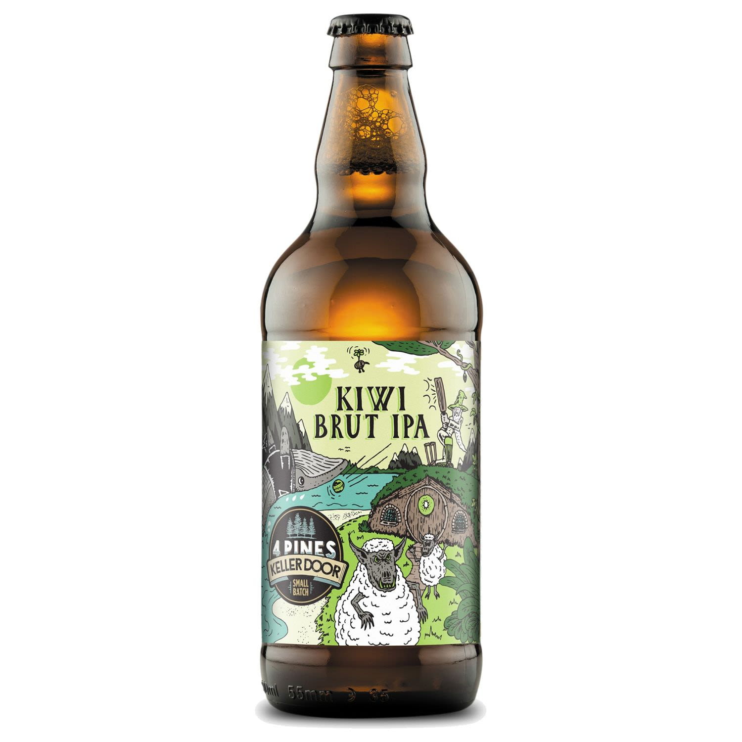 4 Pines Keller Door Kiwi Brut IPA 500mL Bottle