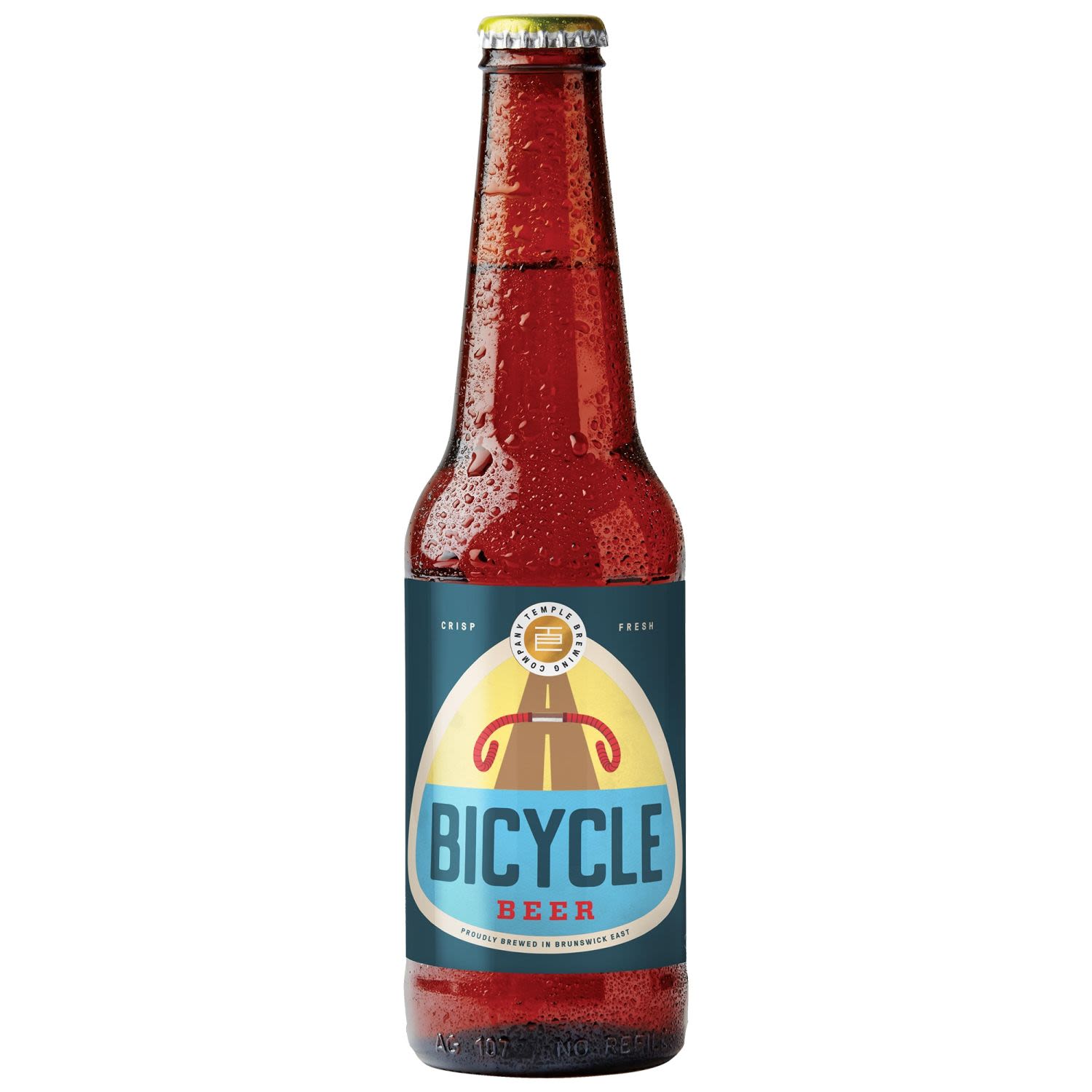 Temple Brewing Co. Bicycle Beer 330mL Bottle