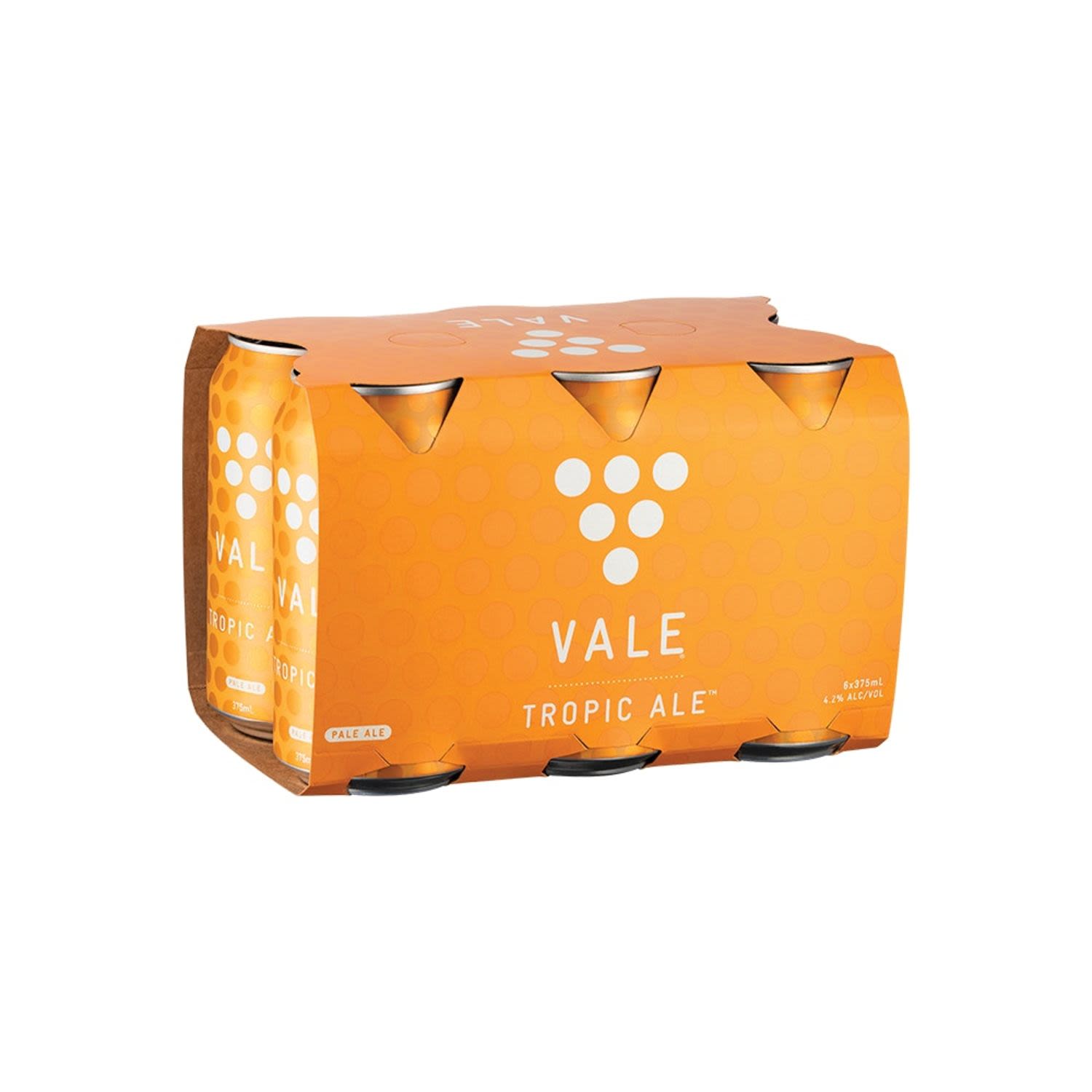 Vale Tropic Ale Can 375mL 6 Pack