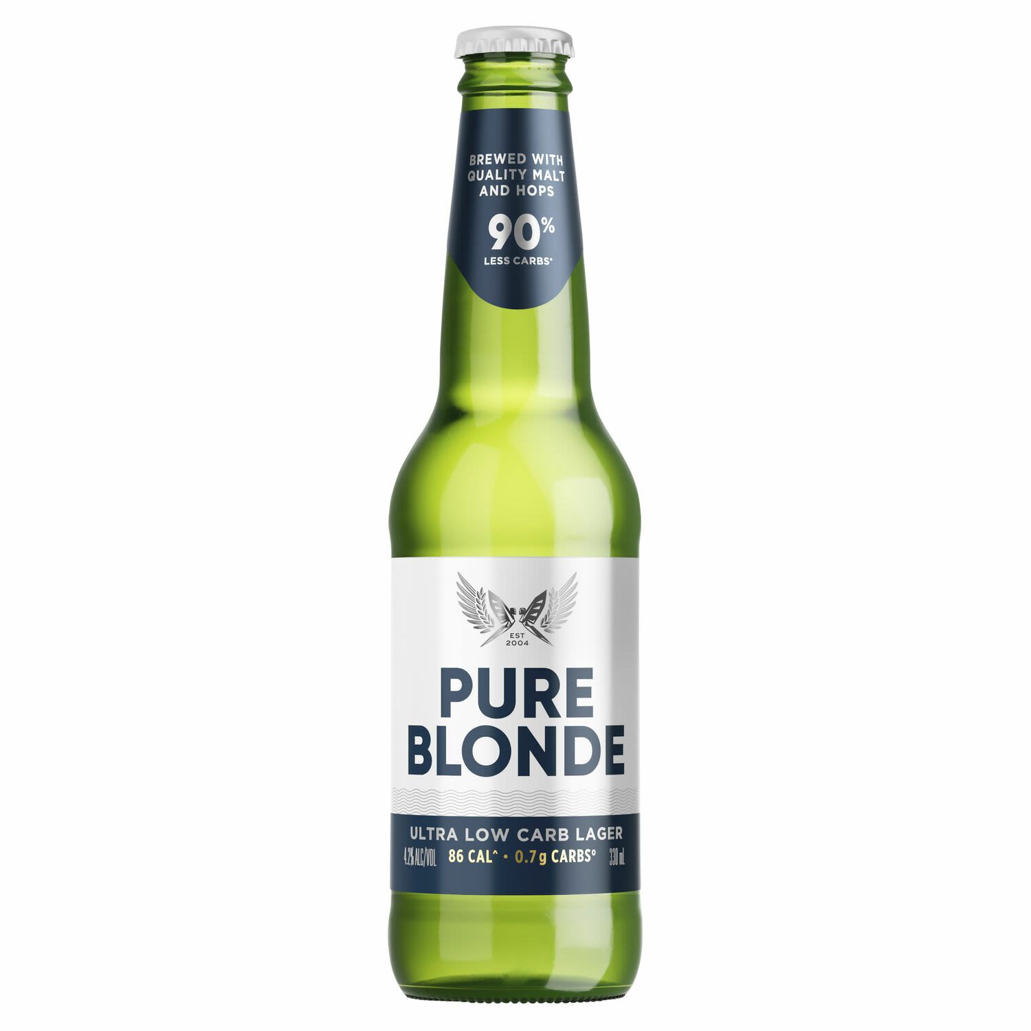 Pure Blonde Ultra Low Carb Bottle 330mL