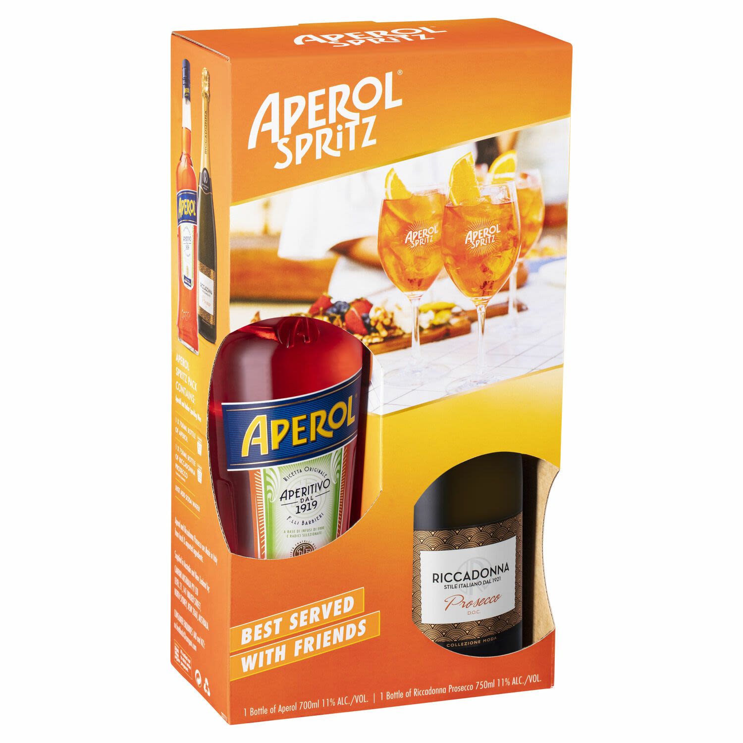 Aperol Spritz Pack (Riccadonna Prosecco + Aperol)