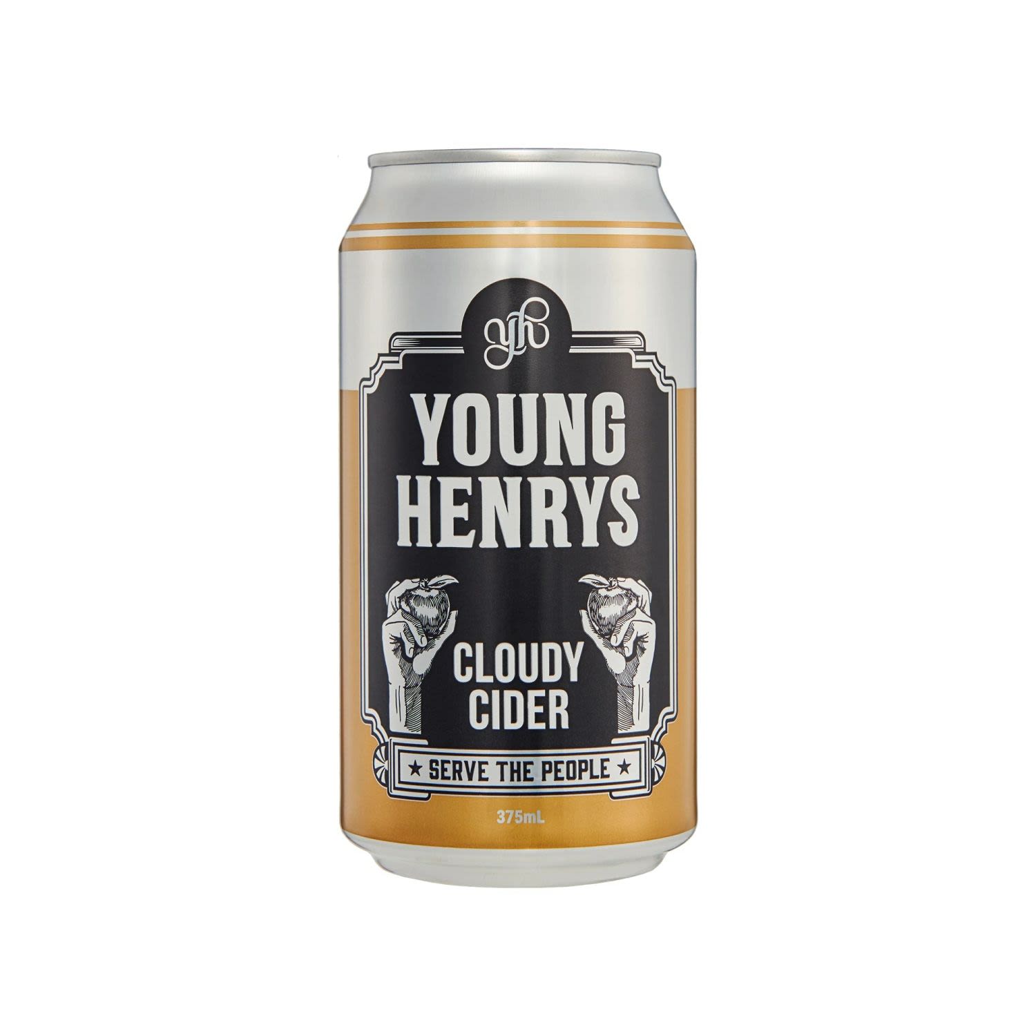 Young Henry's Cloudy Cider Can 375mL