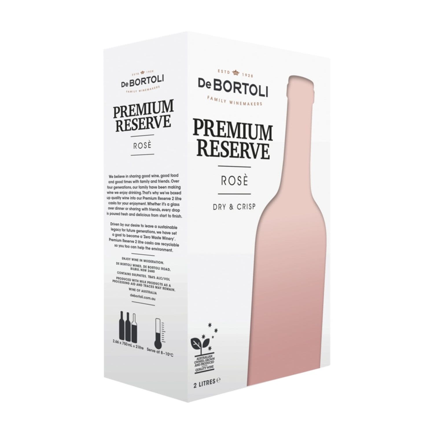 De Bortoli Premium Reserve Rose Cask 2L