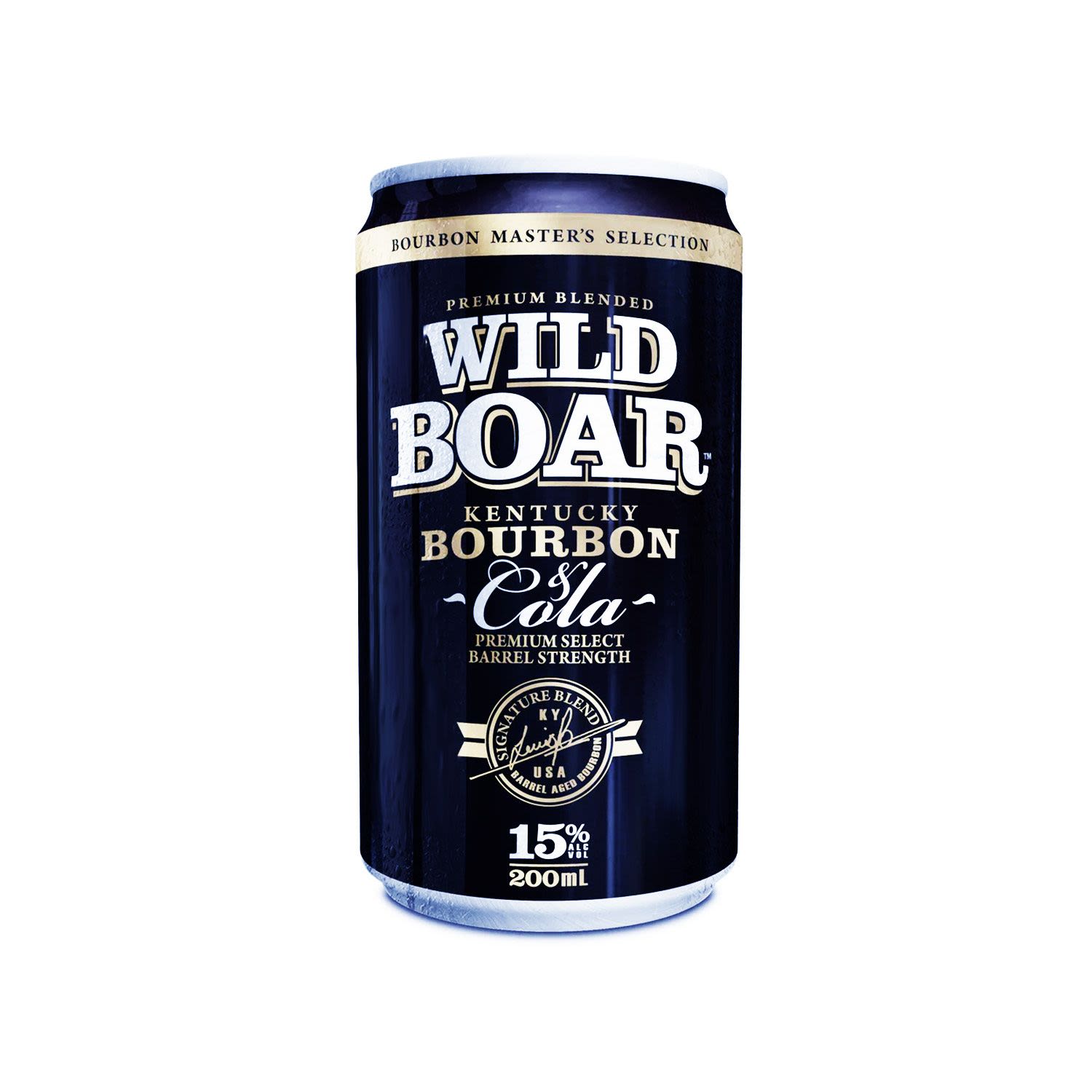 Wild Boar 15% Bourbon & Cola Can 375mL
