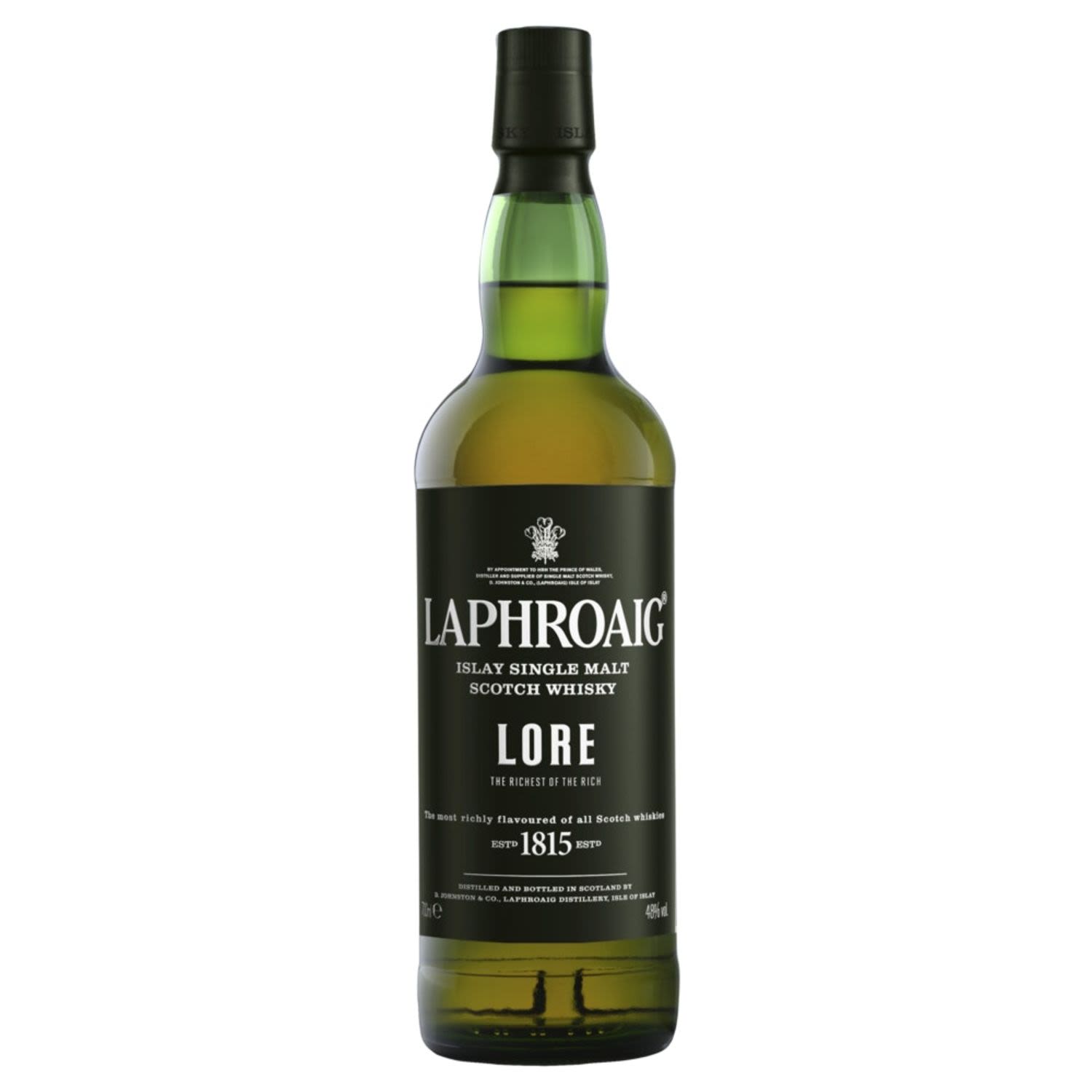 Laphroaig Lore Single Malt Scotch Whisky 700mL Bottle