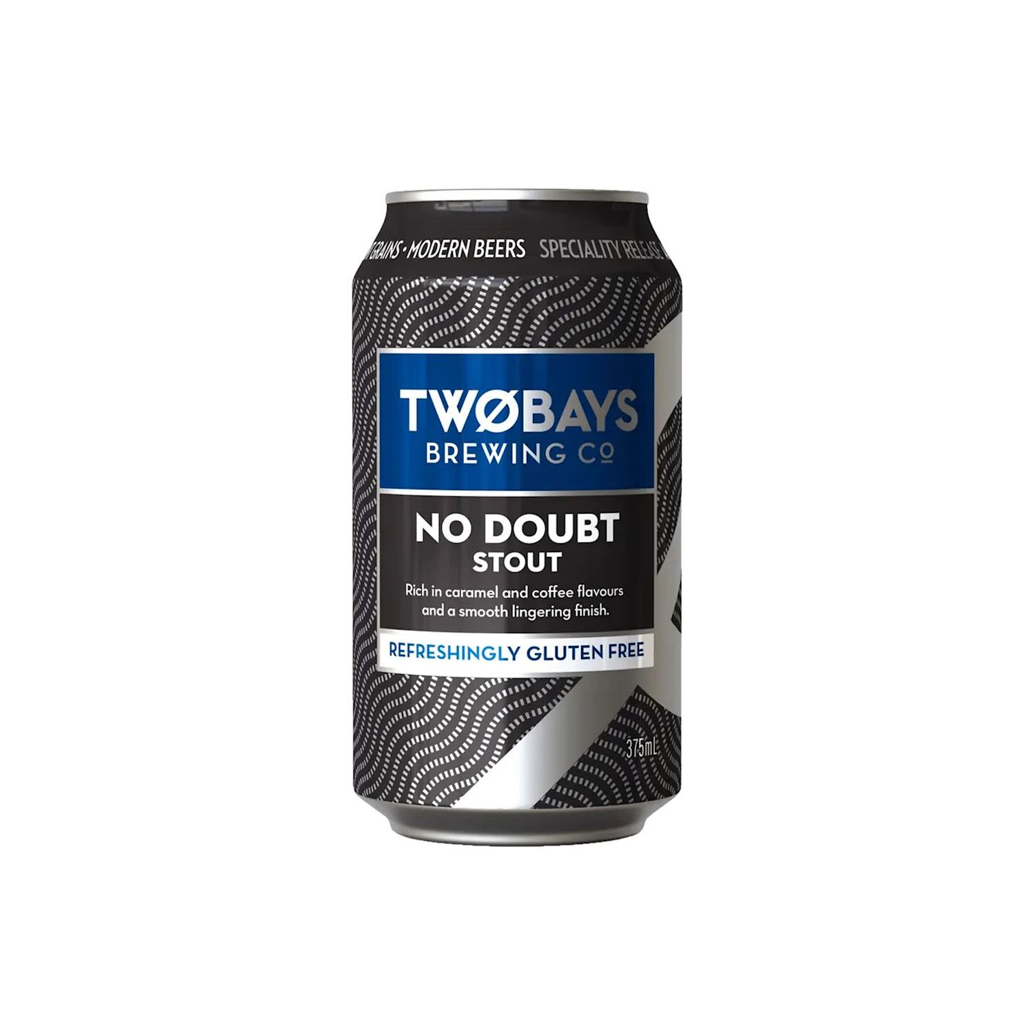 Two Bays Gluten Free No Doubt Stout Can 375mL