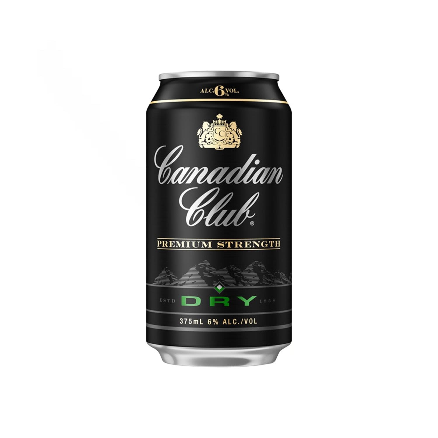 Canadian Club & Dry range blends premium whiskey with a higher 6% alcohol content with a crisp, refreshing and less sweet dry ginger ale<br /> <br />Alcohol Volume: 6.00%<br /><br />Pack Format: Can<br /><br />Standard Drinks: 1.8</br /><br />Pack Type: Can<br />