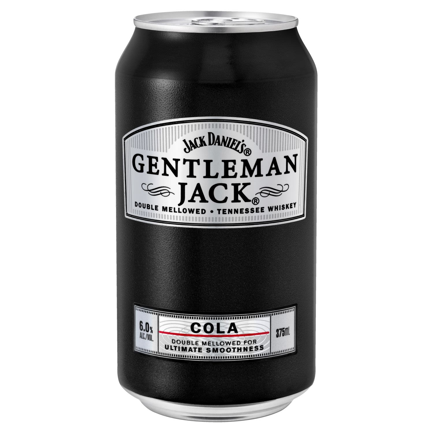 Jack Daniel's Gentleman Jack & Cola Can 375mL 4 Pack