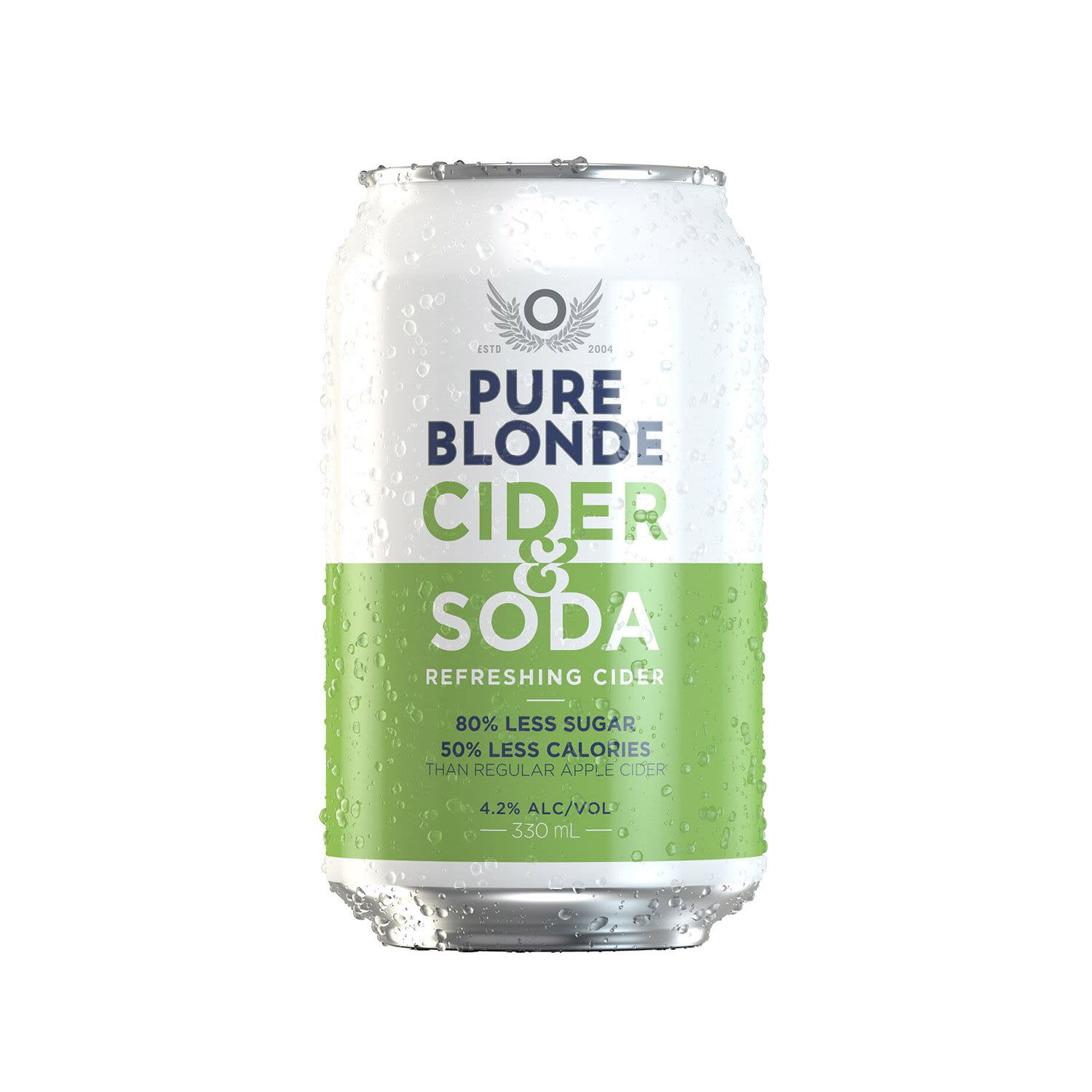 Pure Blonde Cider & Soda Can 330mL 24 Pack