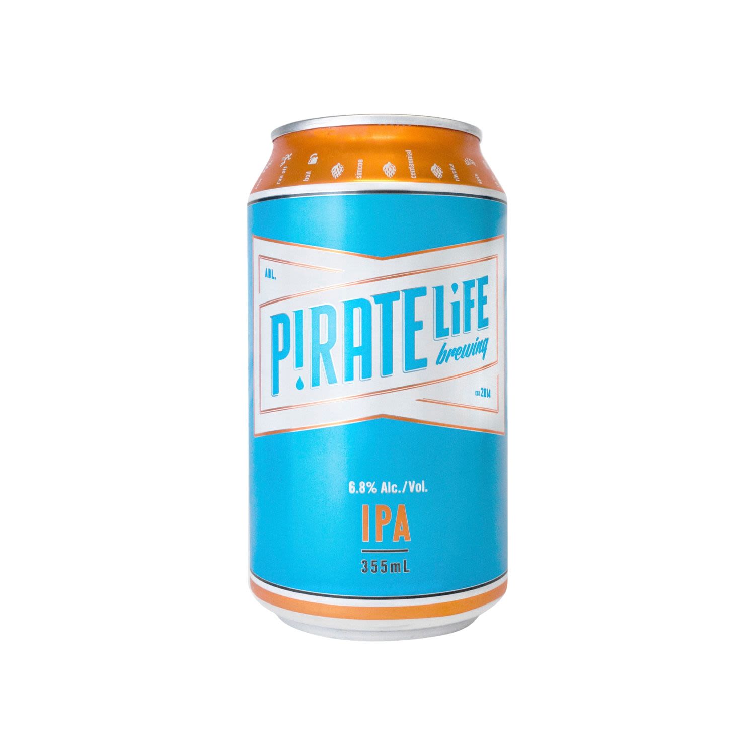 Pirate Life Brewing IPA Can 355mL