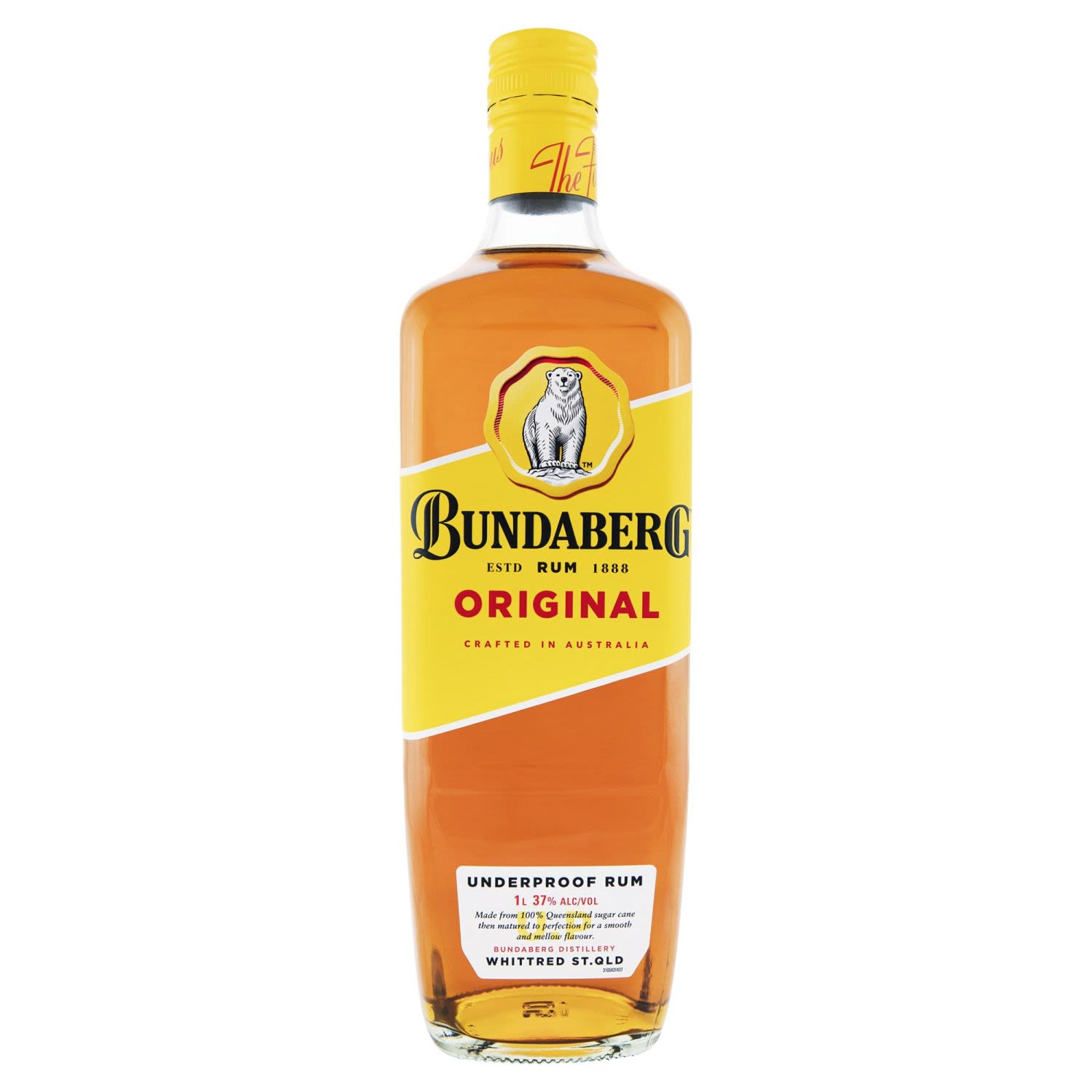 Bundaberg Original Rum 1L Bottle