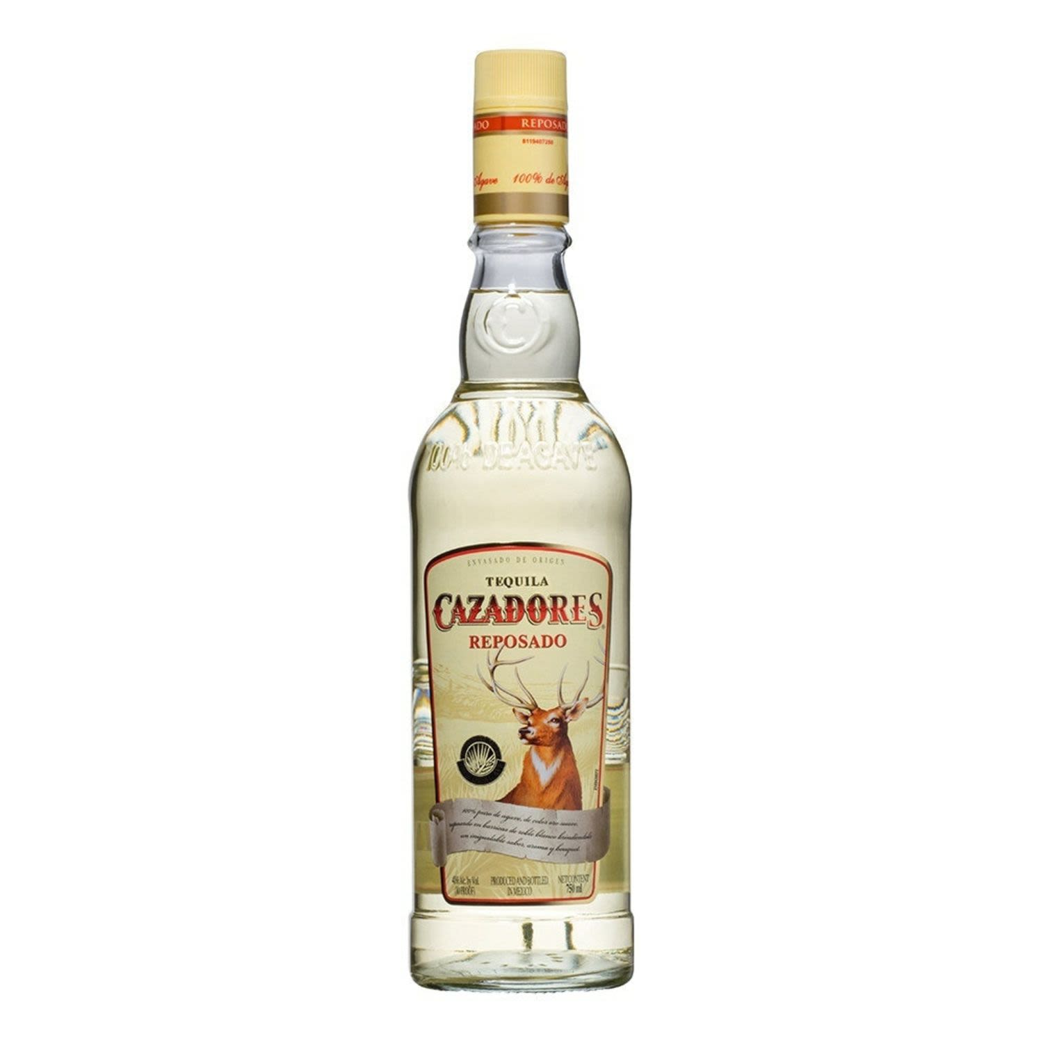 Cazadores Reposado Tequila 750mL<br /> <br />Alcohol Volume: 40.00%<br /><br />Pack Format: Bottle<br /><br />Standard Drinks: 23.7</br /><br />Pack Type: Bottle<br />