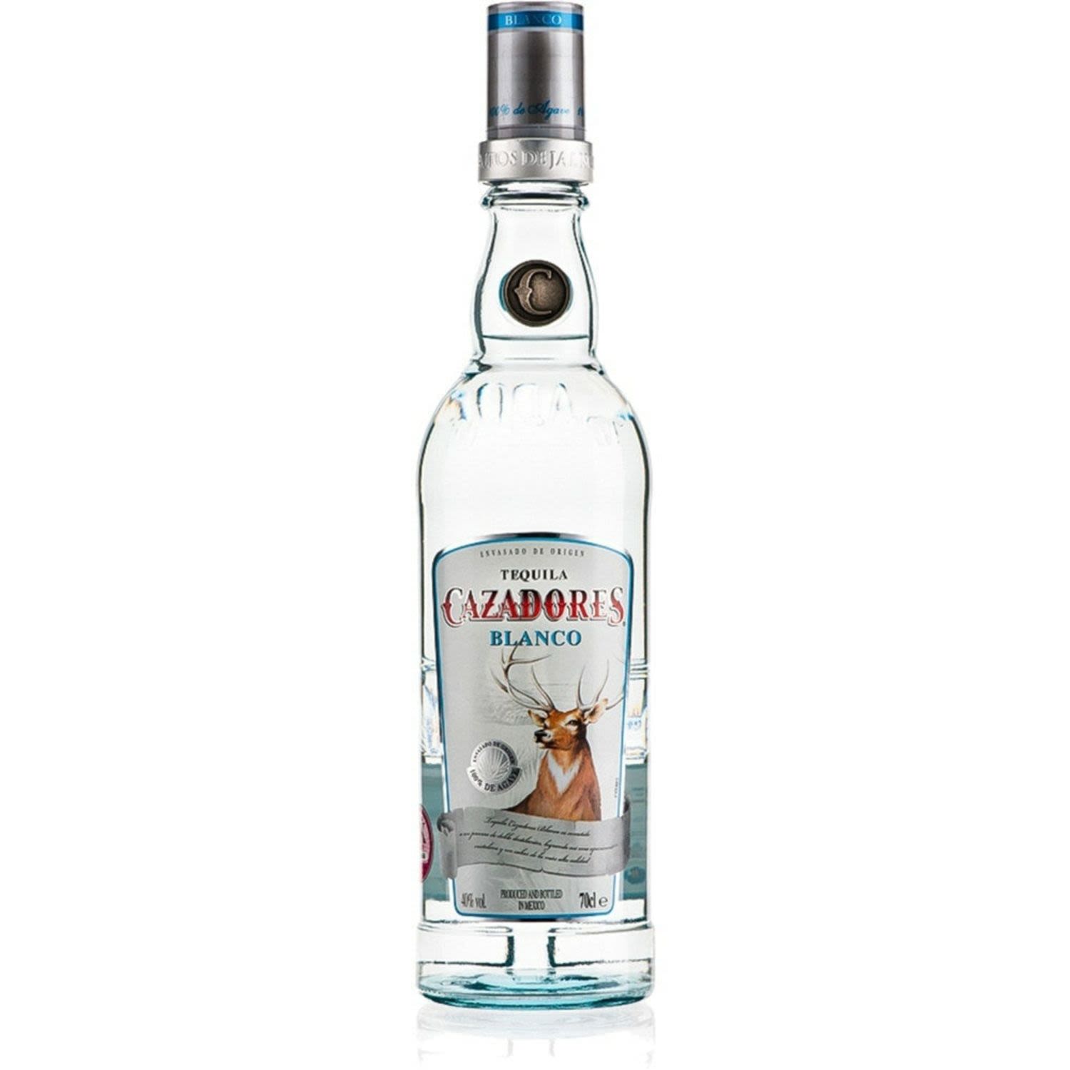 Cazadores Blanco Tequila 750mL<br /> <br />Alcohol Volume: 40.00%<br /><br />Pack Format: Bottle<br /><br />Standard Drinks: 23.7</br /><br />Pack Type: Bottle<br />