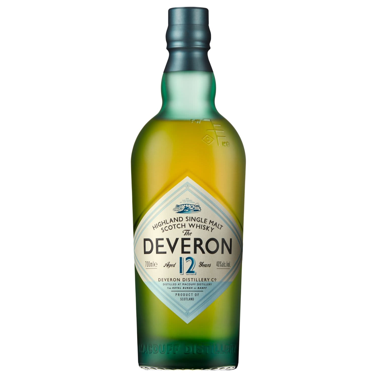 The Deveron 12 Year Old Single Malt Scotch Whisky 700mL Bottle