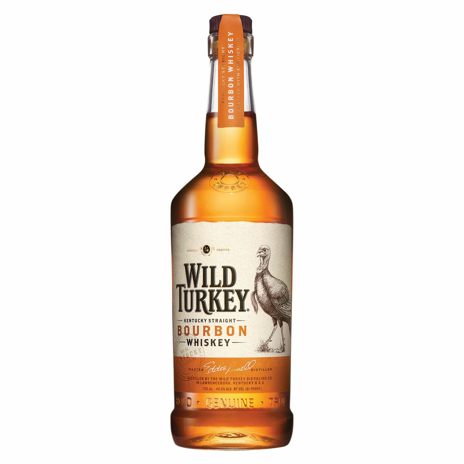 Wild Turkey 81 Proof 40.5% 700mL