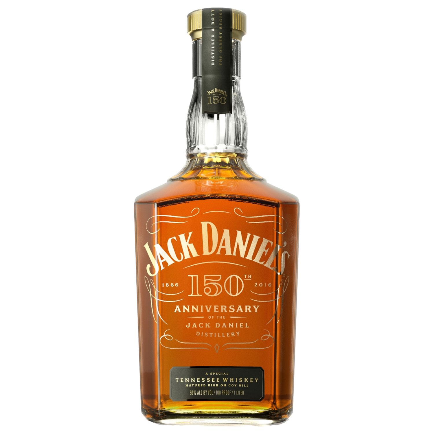 Jack Daniel's 150th Anniversary Limited Edition 1L Bottle