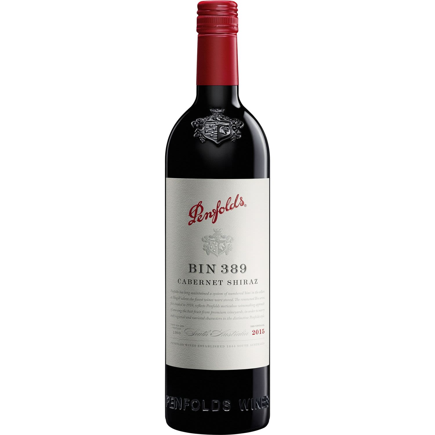 Penfolds Bin 389 Cabernet Shiraz 750mL Bottle