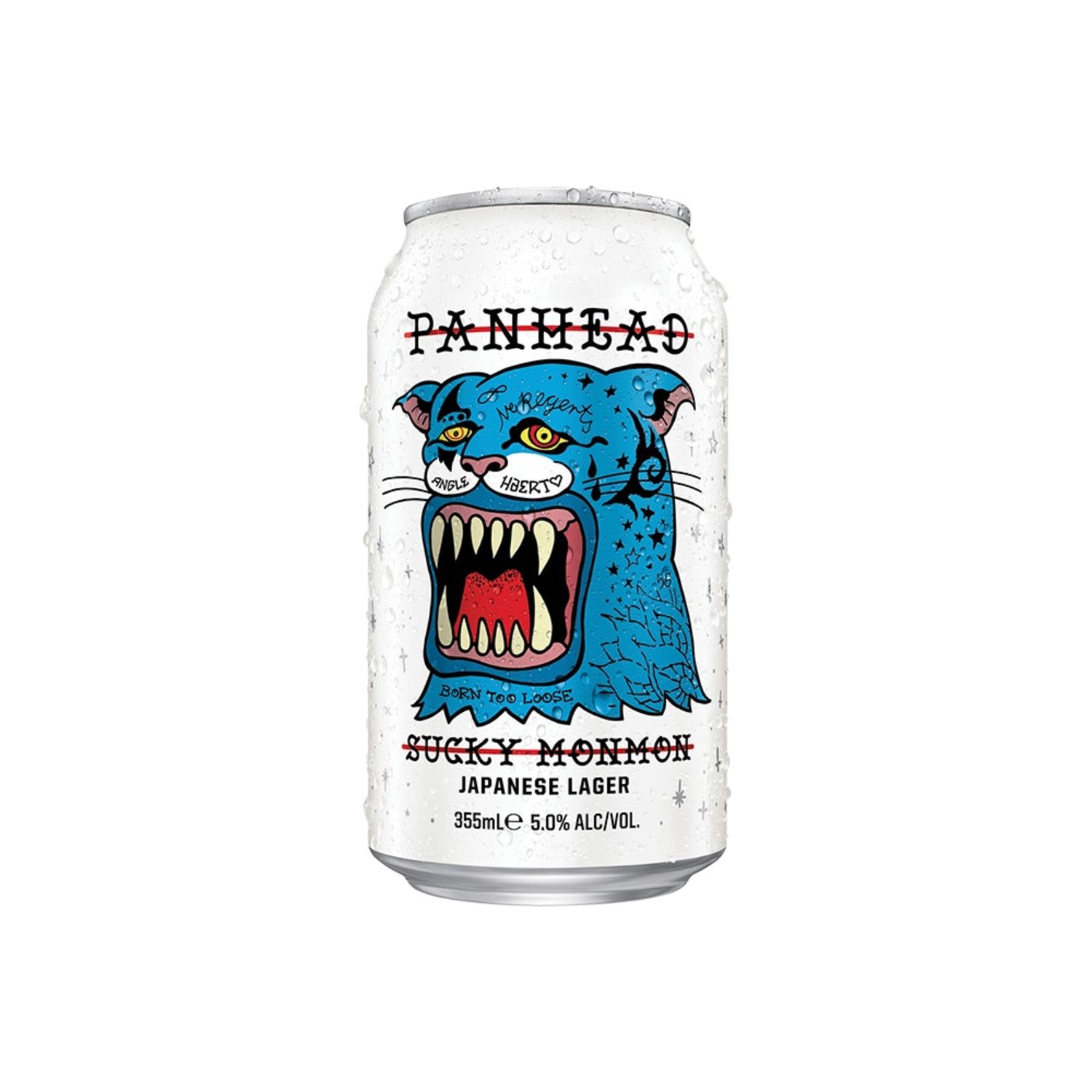Panhead Sucky MonMon Japanese Lager Can 355mL