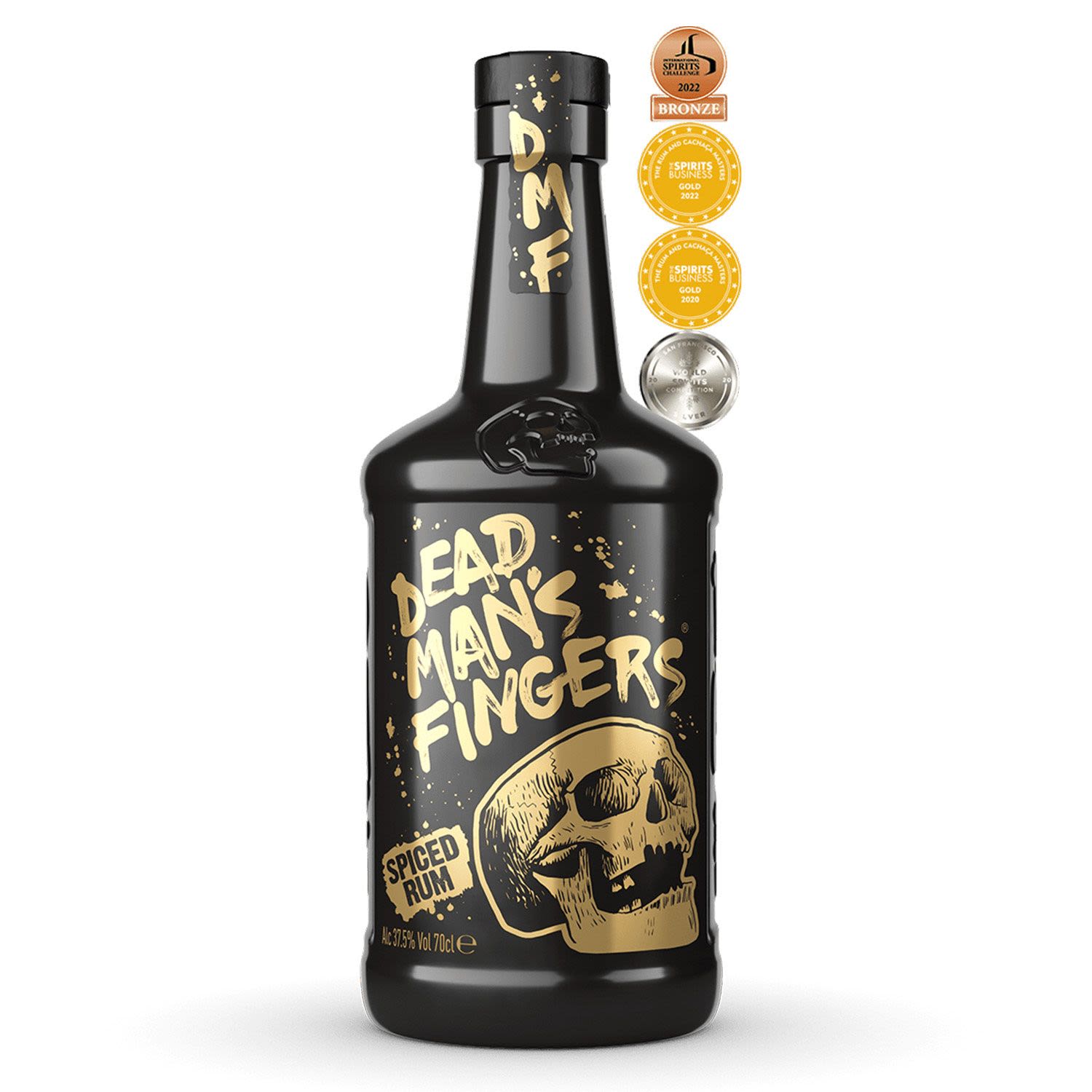 Dead Man's Fingers Spiced Rum 38% 700mL Bottle