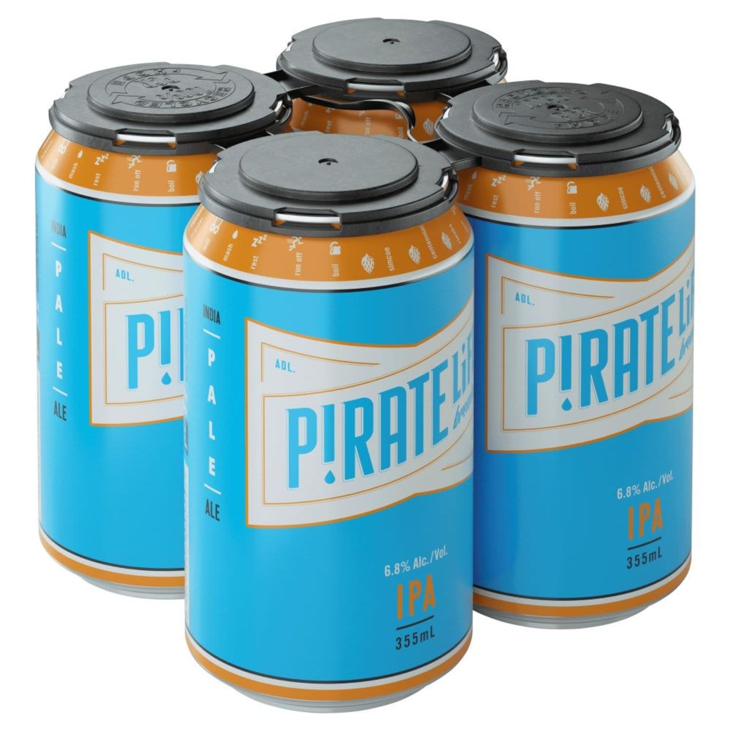 Pirate Life Brewing IPA Can 355mL 4 Pack