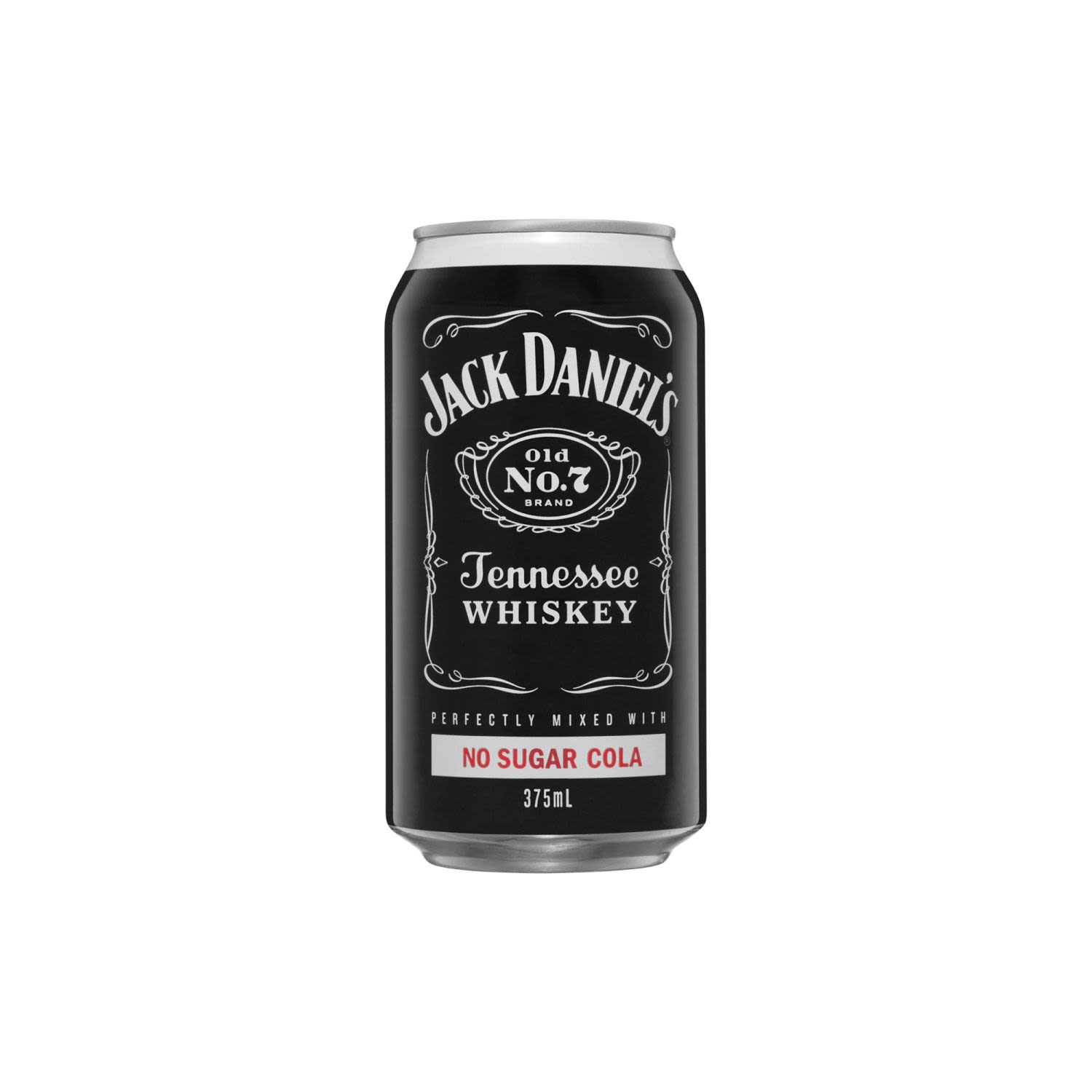 Jack Daniel's & No Sugar Cola Can 375mL 20 Pack