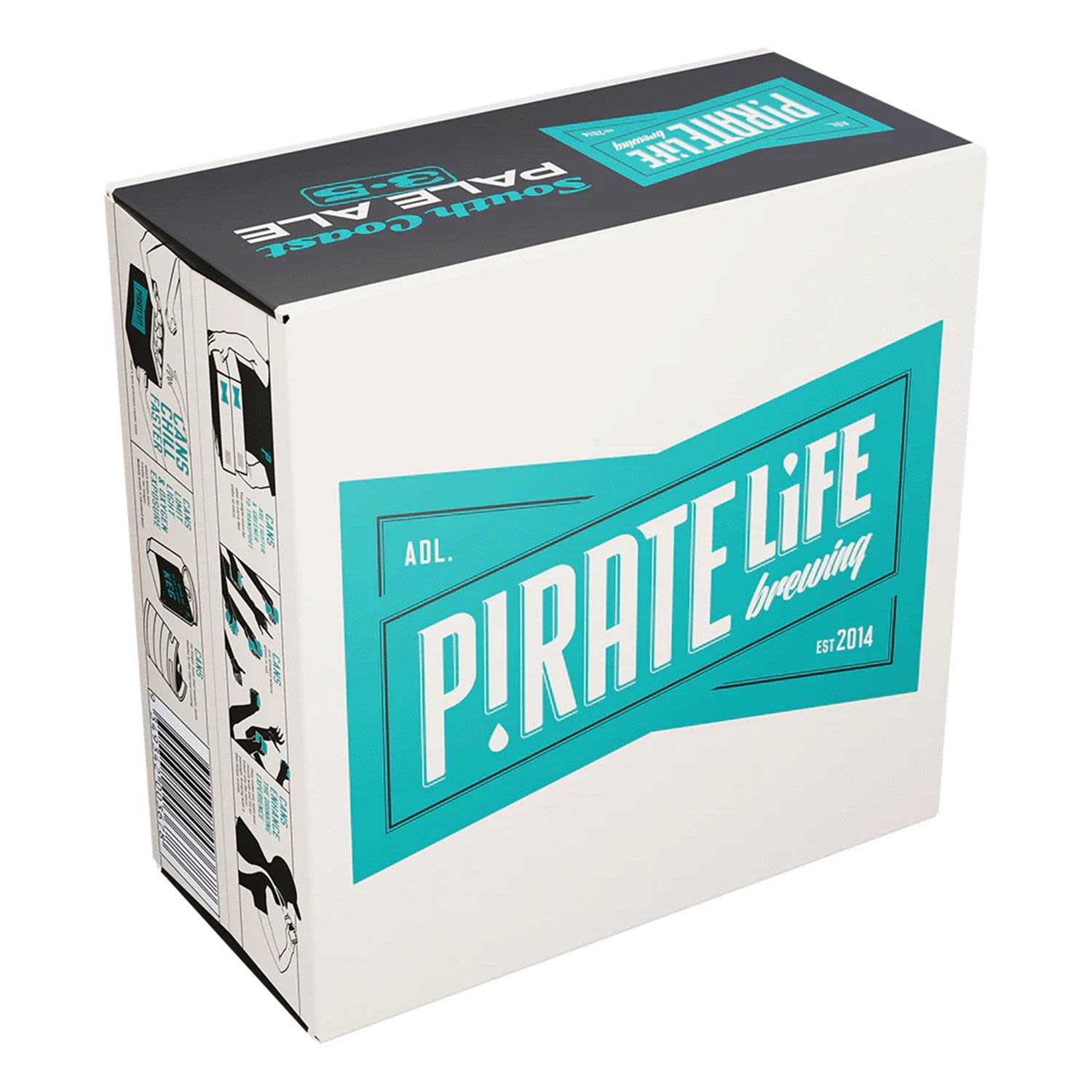 Pirate Life Southcoast Mid Strength Can 355mL 16 Pack