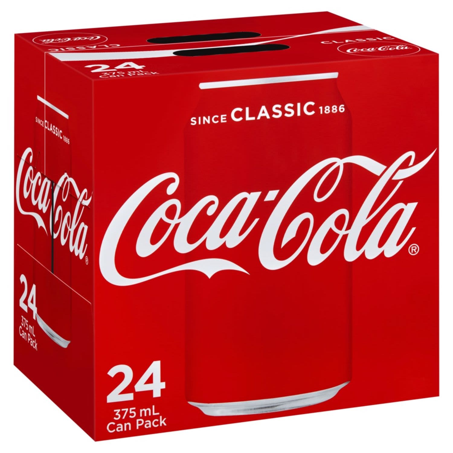 Coca-Cola Classic Can 375mL 24 Pack