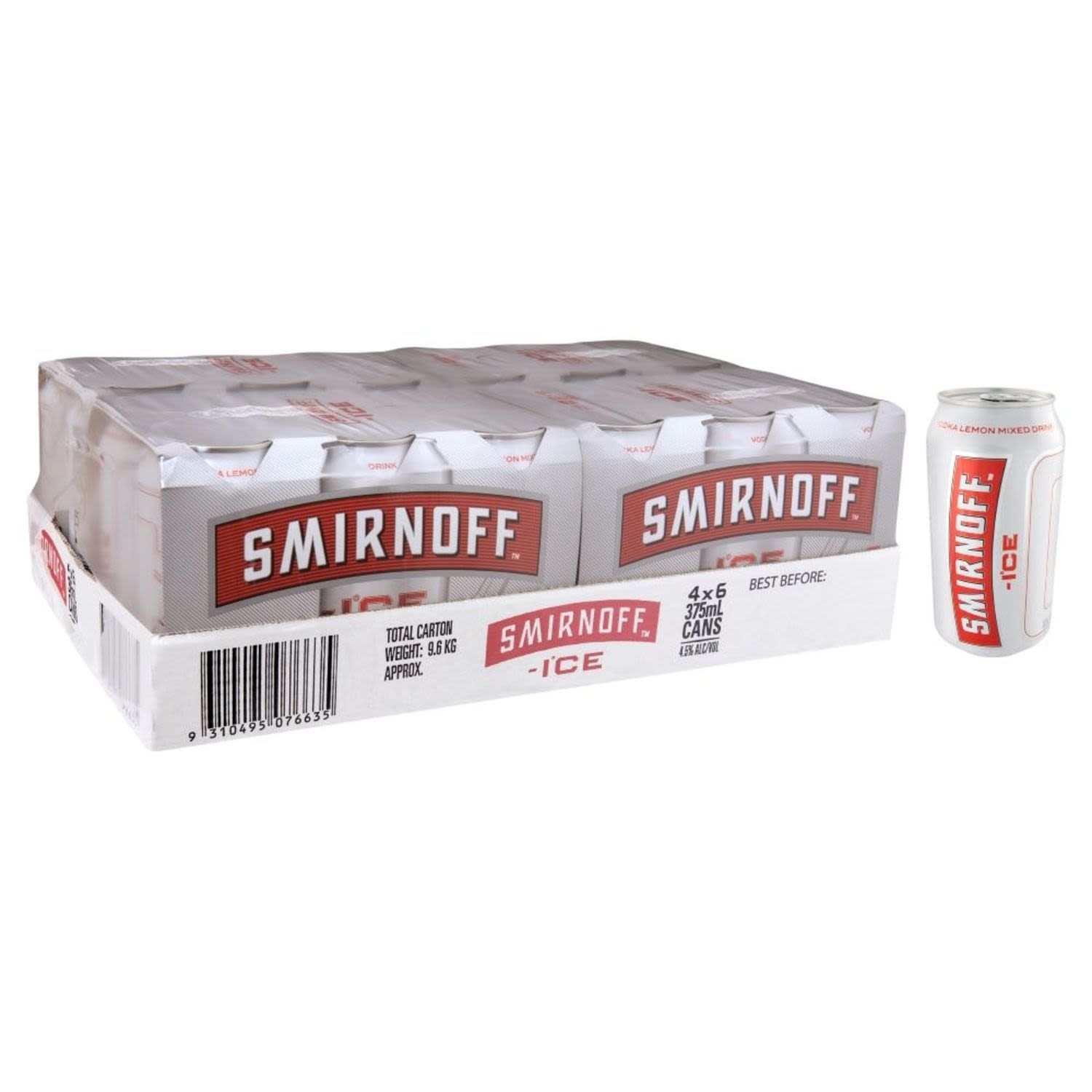 Smirnoff Ice Original Can 375mL 24 Pack