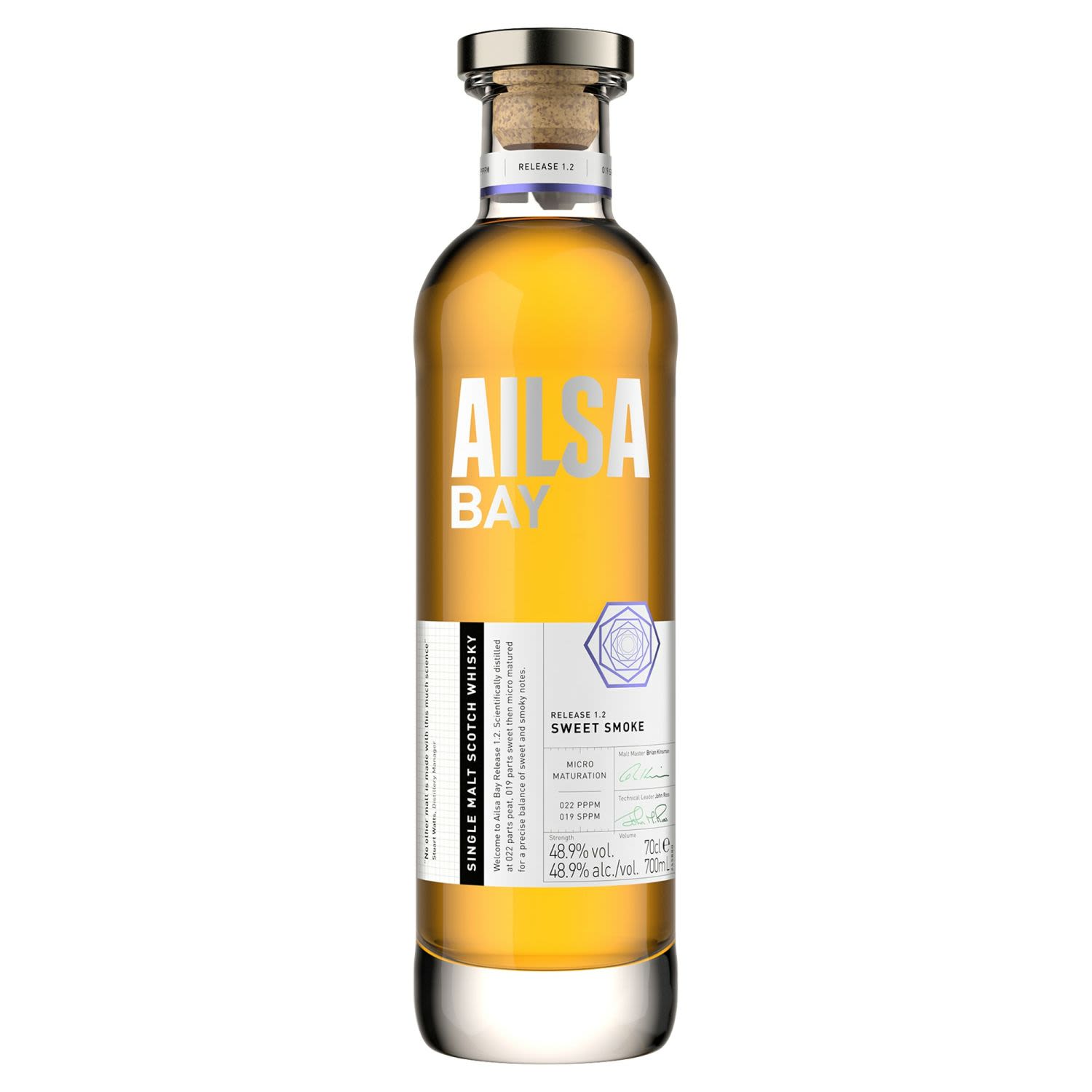 Ailsa Bay Single Malt Scotch Whisky 700mL Bottle